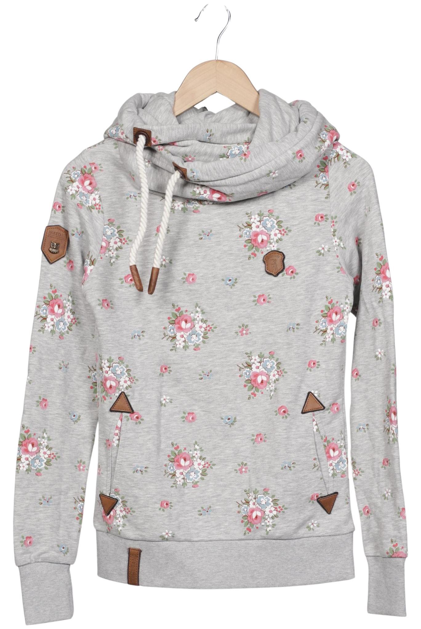 

Naketano Damen Kapuzenpullover, grau, Gr. 36
