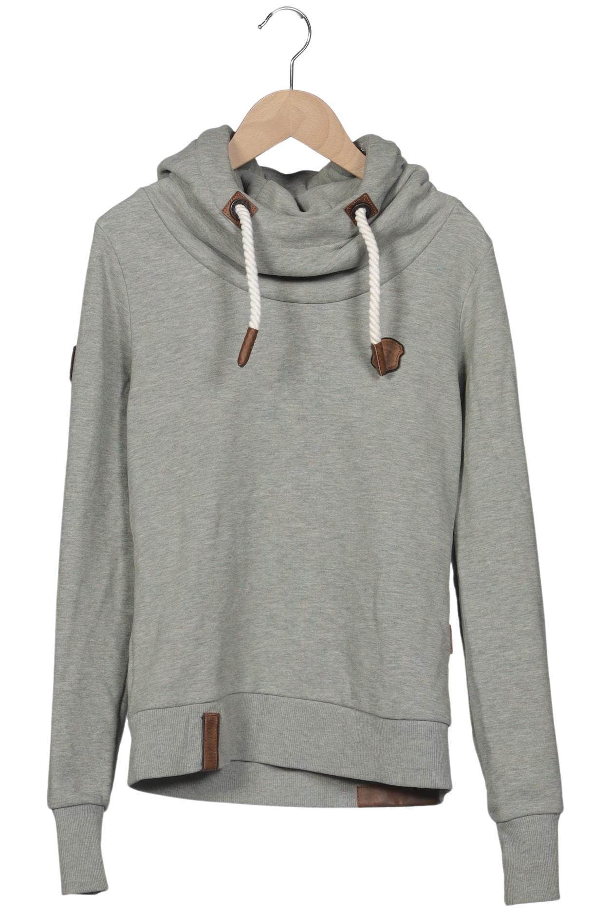 

Naketano Damen Kapuzenpullover, grau, Gr. 34