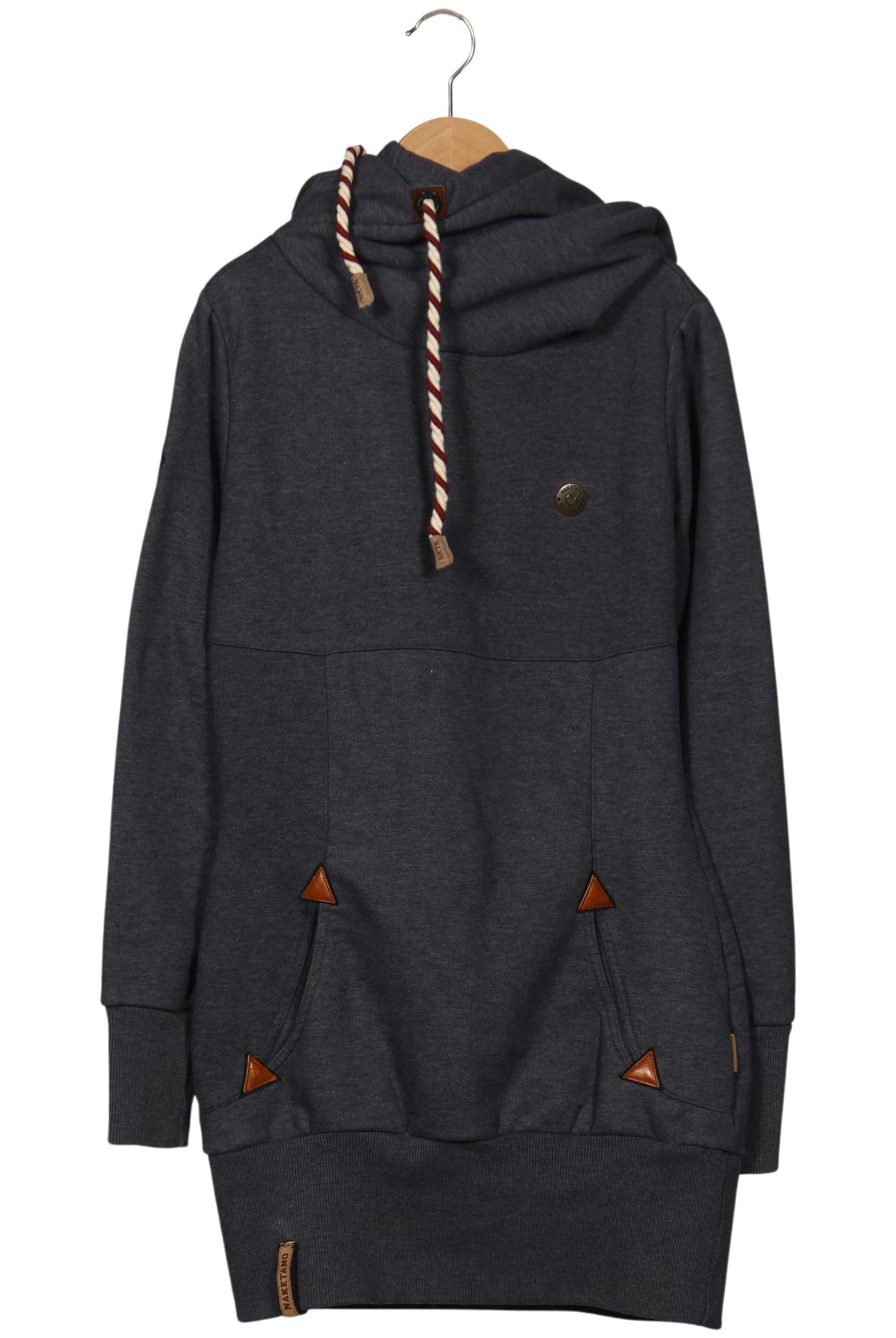 

Naketano Damen Kapuzenpullover, grau, Gr. 38