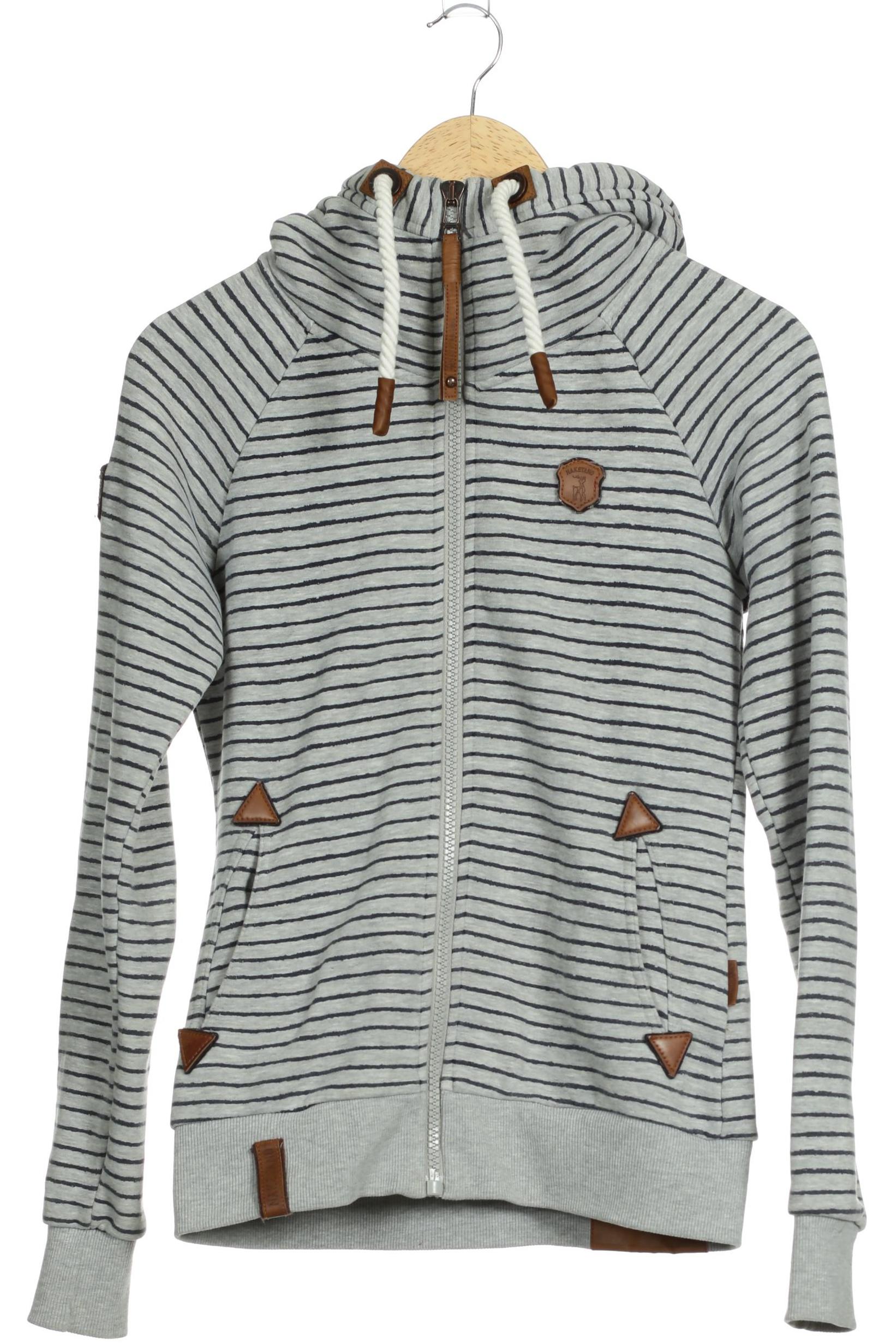 

Naketano Damen Kapuzenpullover, grau, Gr. 36
