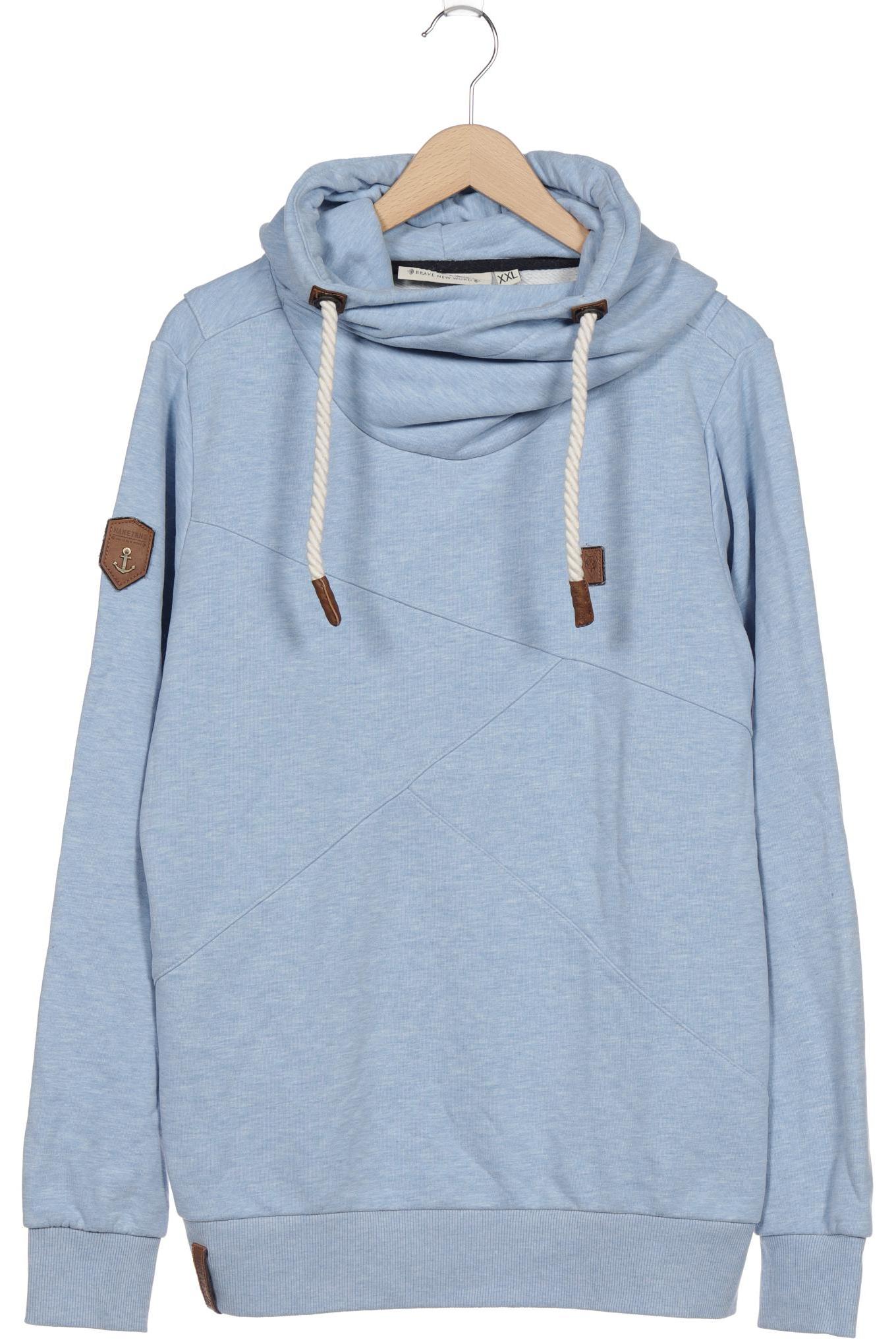 

Naketano Damen Kapuzenpullover, blau, Gr. 46