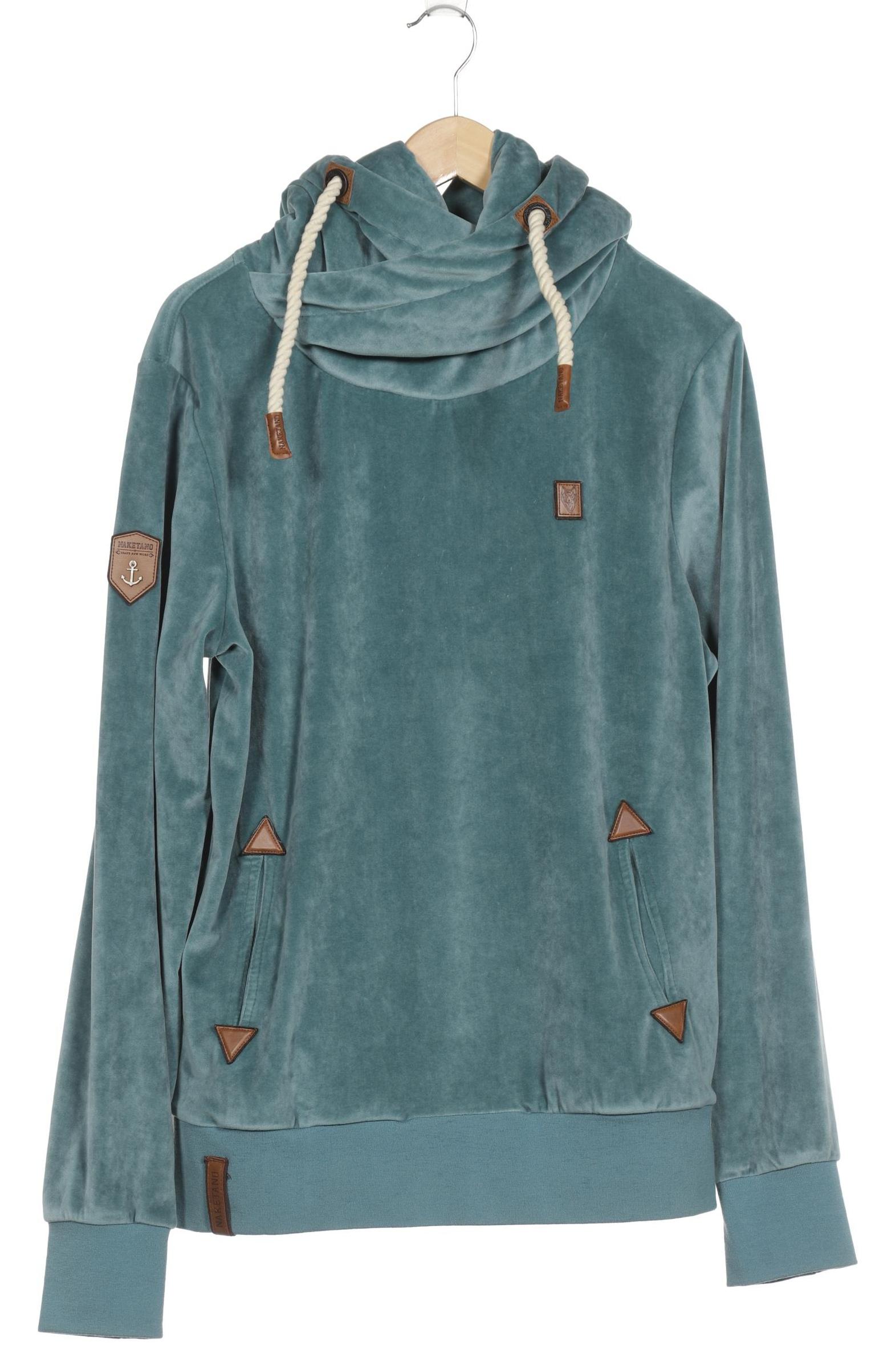 

Naketano Damen Kapuzenpullover, türkis, Gr. 42