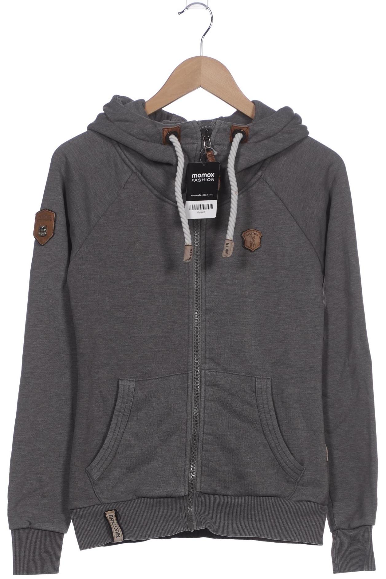 

Naketano Damen Kapuzenpullover, grau, Gr. 36