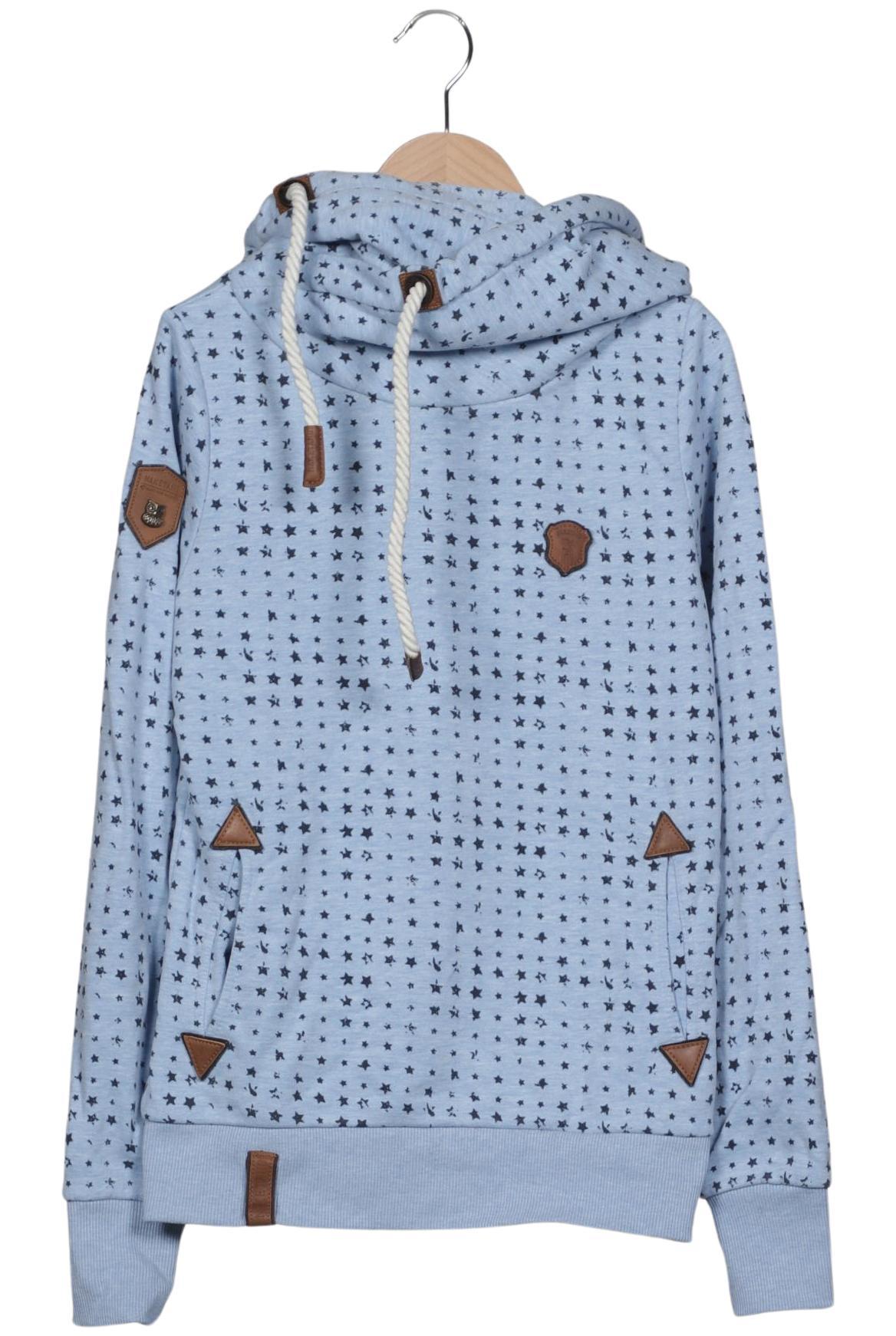 

Naketano Damen Kapuzenpullover, hellblau, Gr. 36