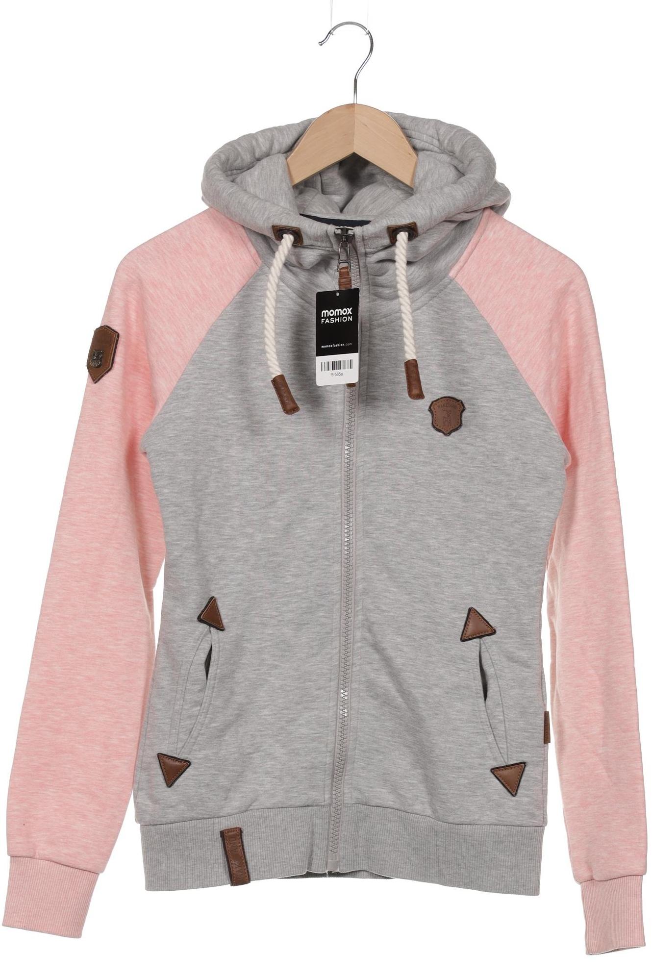 

Naketano Damen Kapuzenpullover, grau, Gr. 36