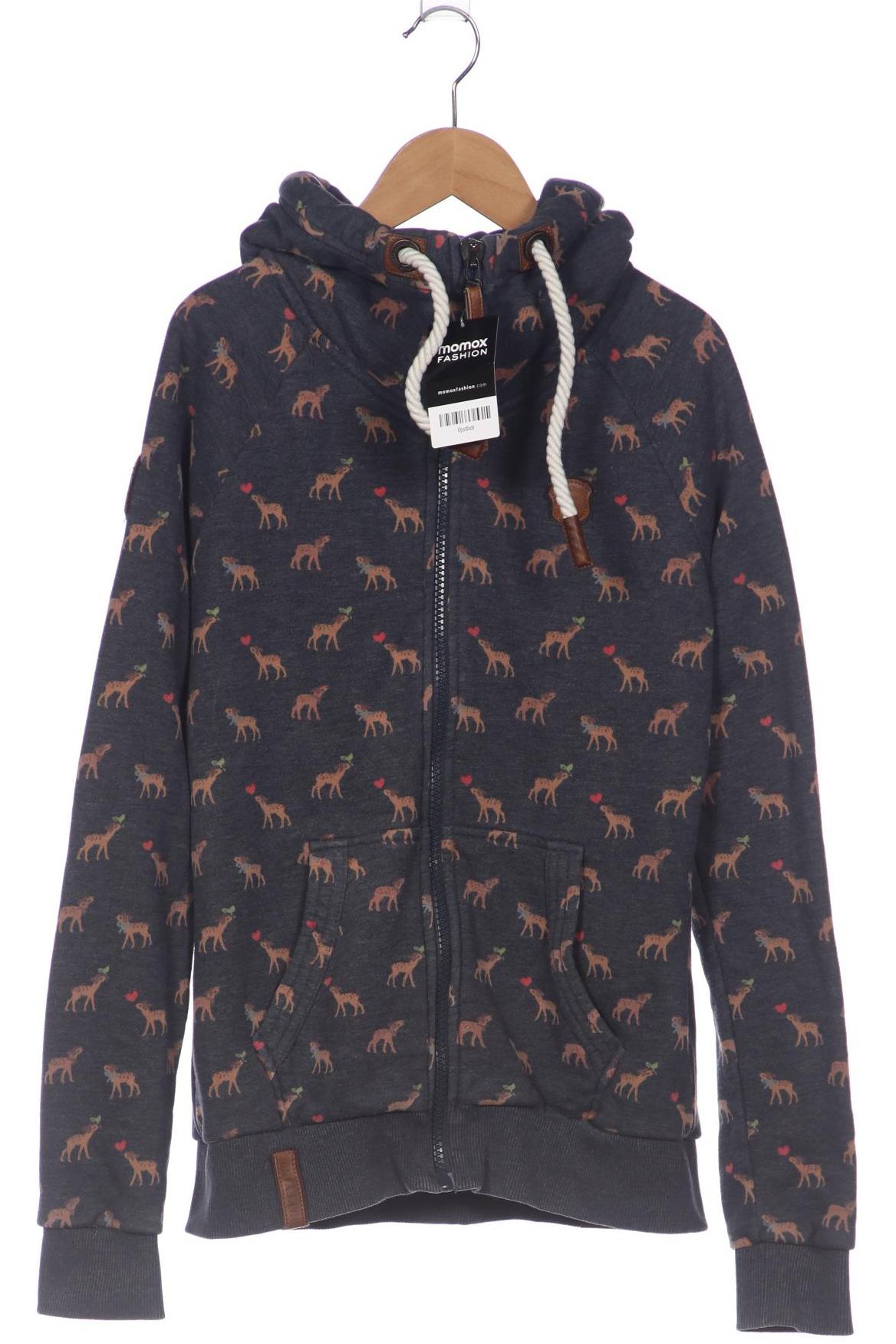 

Naketano Damen Kapuzenpullover, grau, Gr. 38