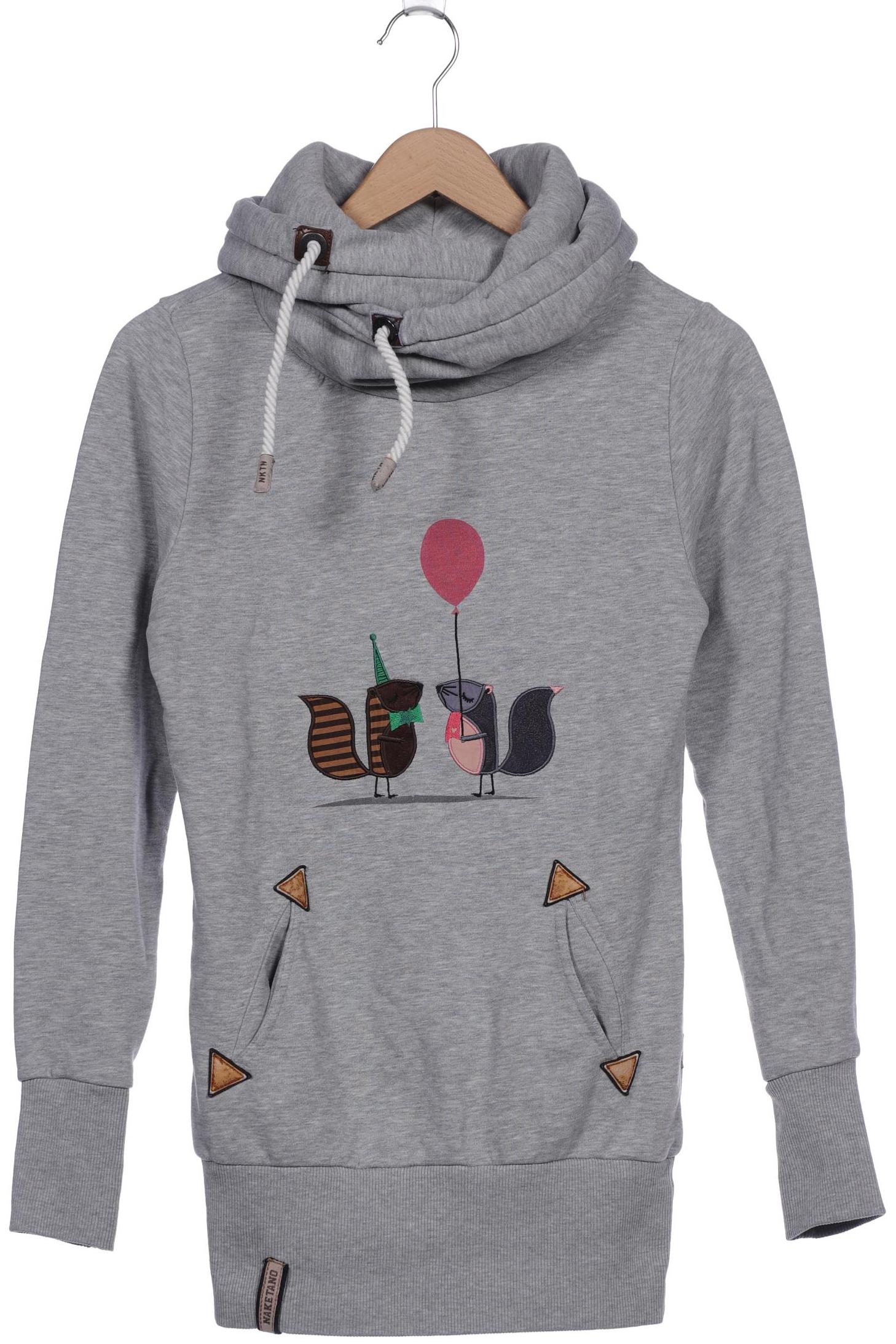 

Naketano Damen Kapuzenpullover, grau