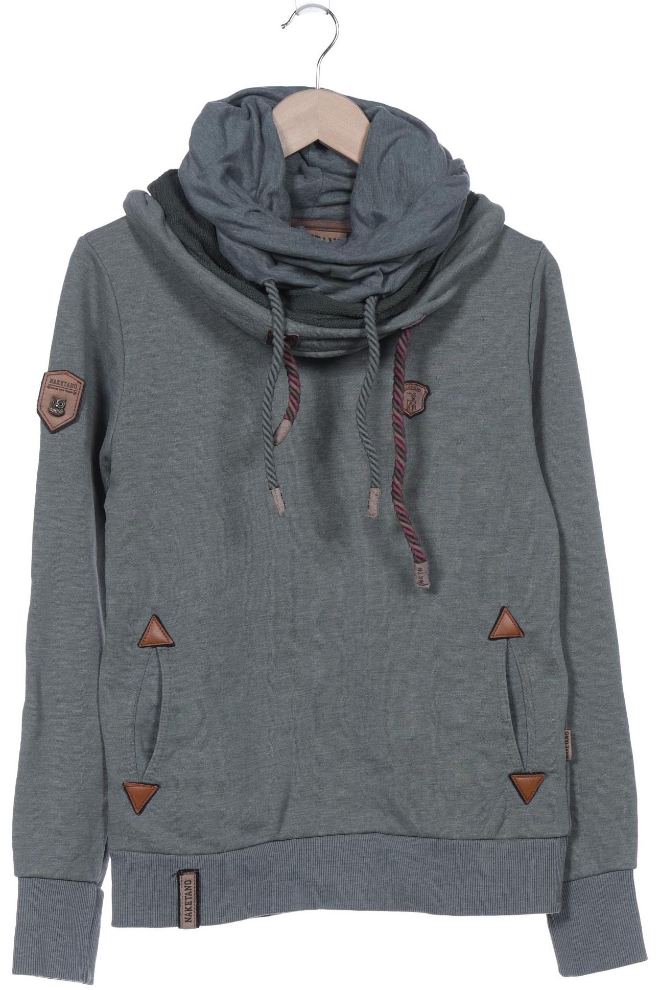 

Naketano Damen Kapuzenpullover, türkis, Gr. 38