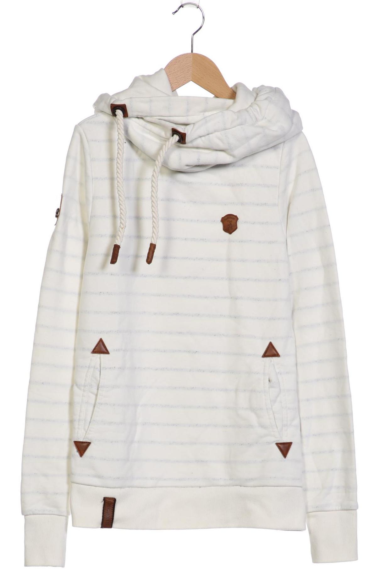 Thumbnail - Naketano Damen Kapuzenpullover, weiß, Gr. 38