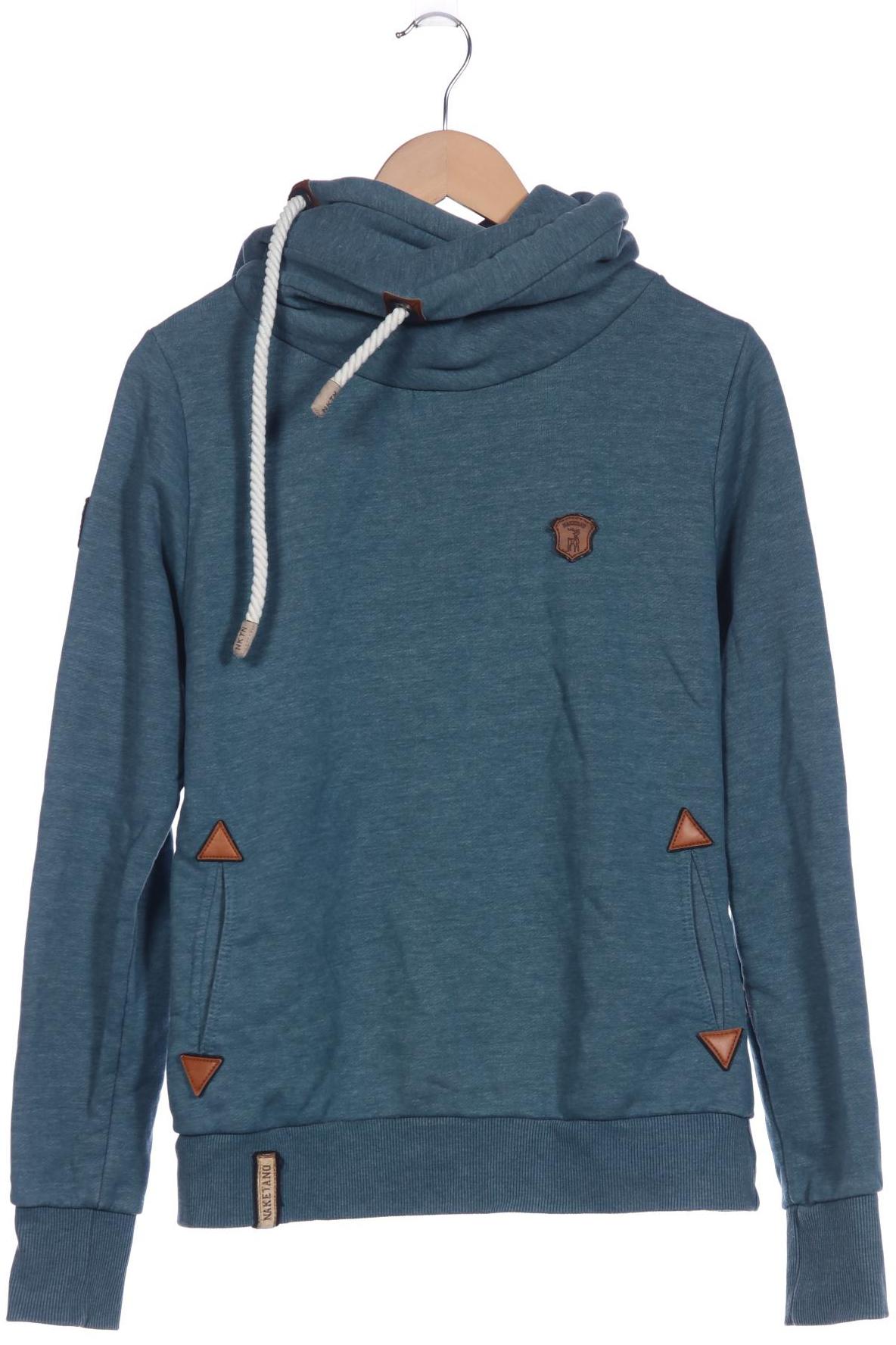 

Naketano Damen Kapuzenpullover, türkis, Gr. 38