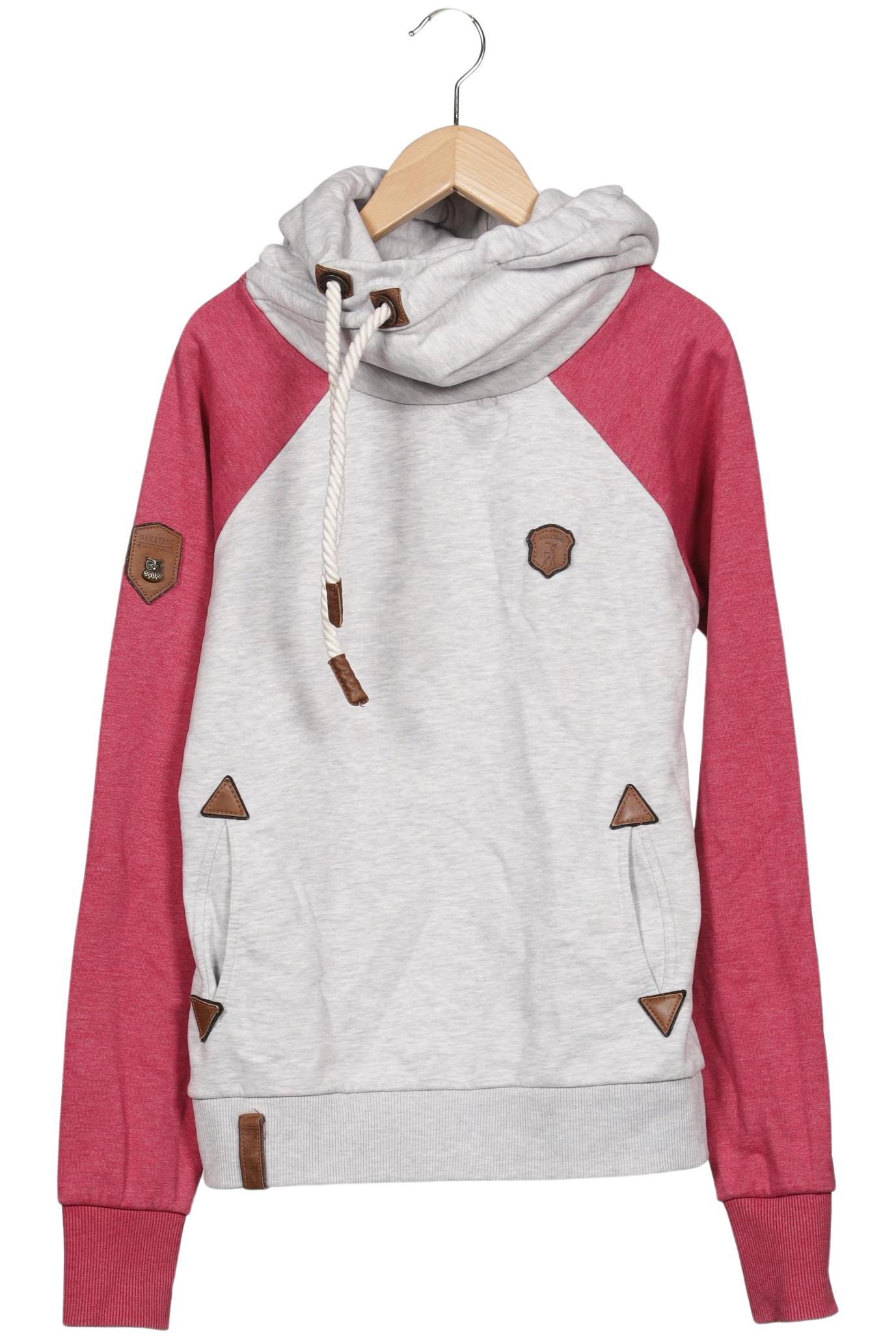 

Naketano Damen Kapuzenpullover, grau, Gr. 36