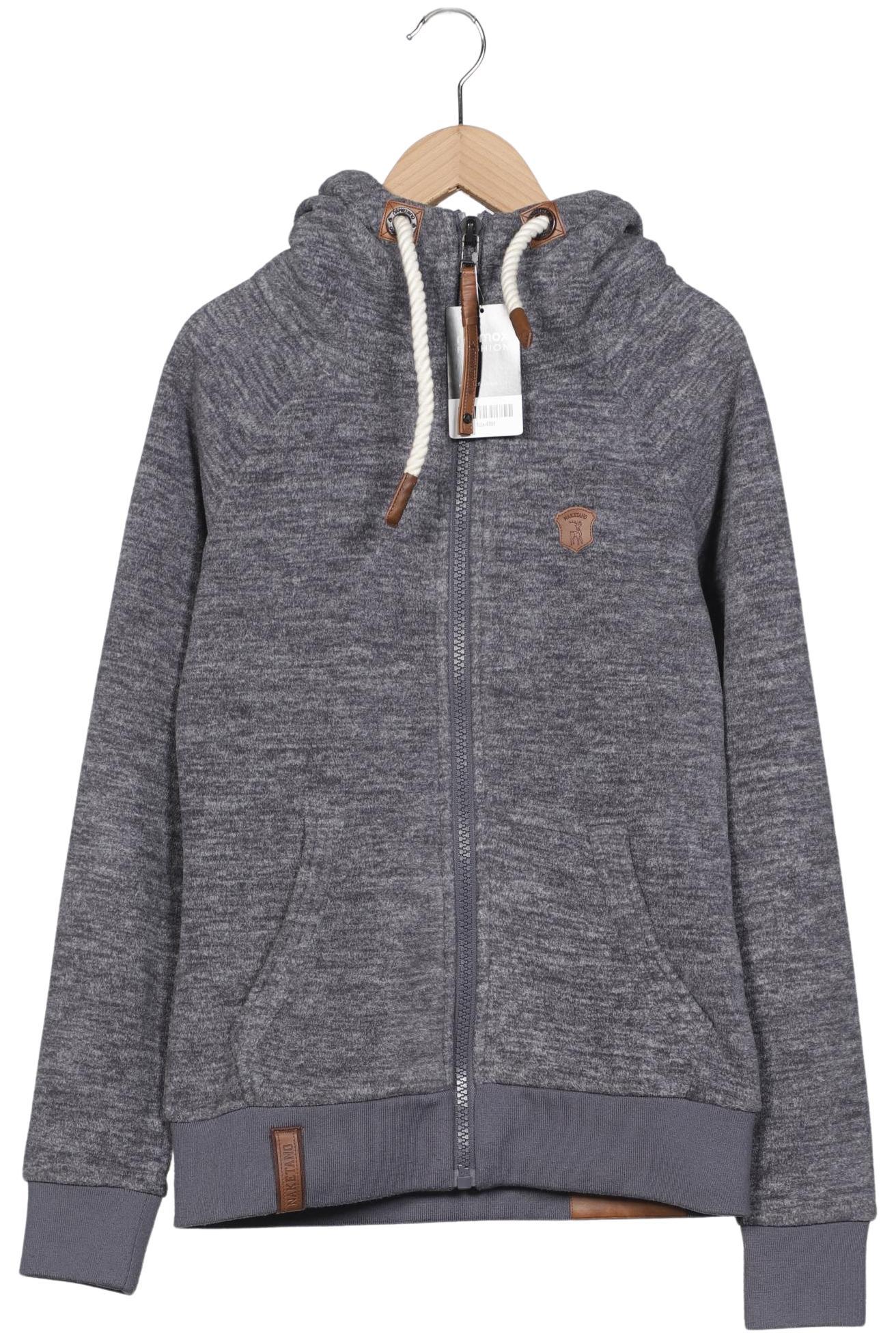 

Naketano Damen Kapuzenpullover, grau, Gr. 36
