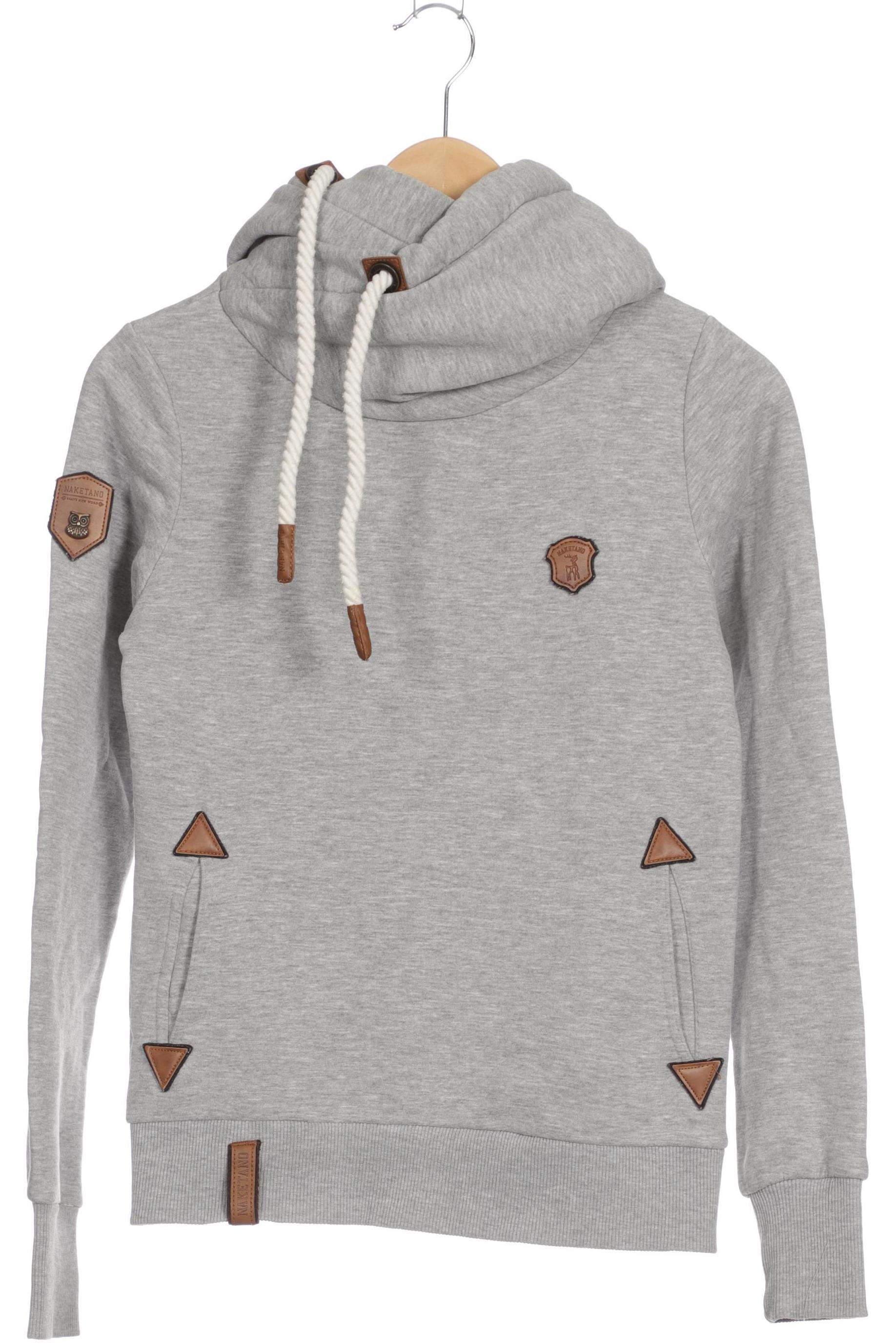 

Naketano Damen Kapuzenpullover, grau, Gr.