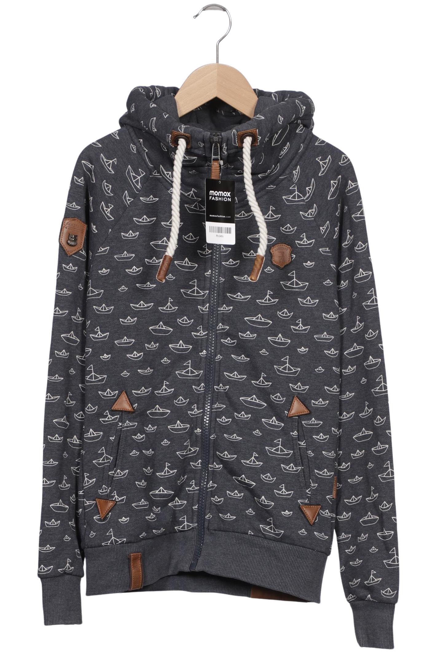 

Naketano Damen Kapuzenpullover, grau, Gr. 36