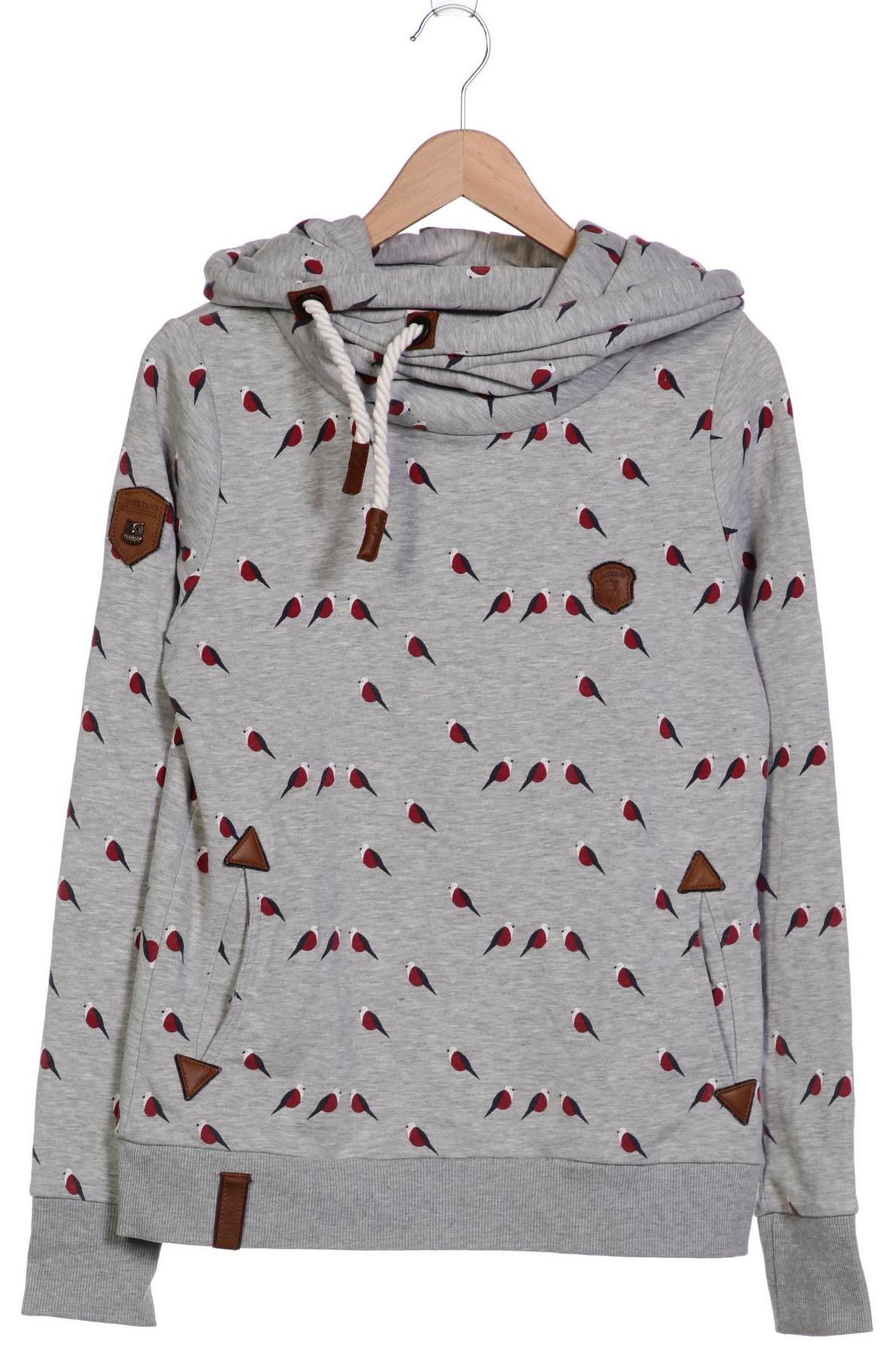 

Naketano Damen Kapuzenpullover, grau, Gr. 38