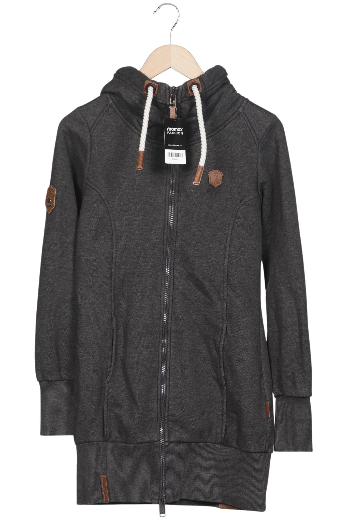 

Naketano Damen Kapuzenpullover, grau, Gr. 38