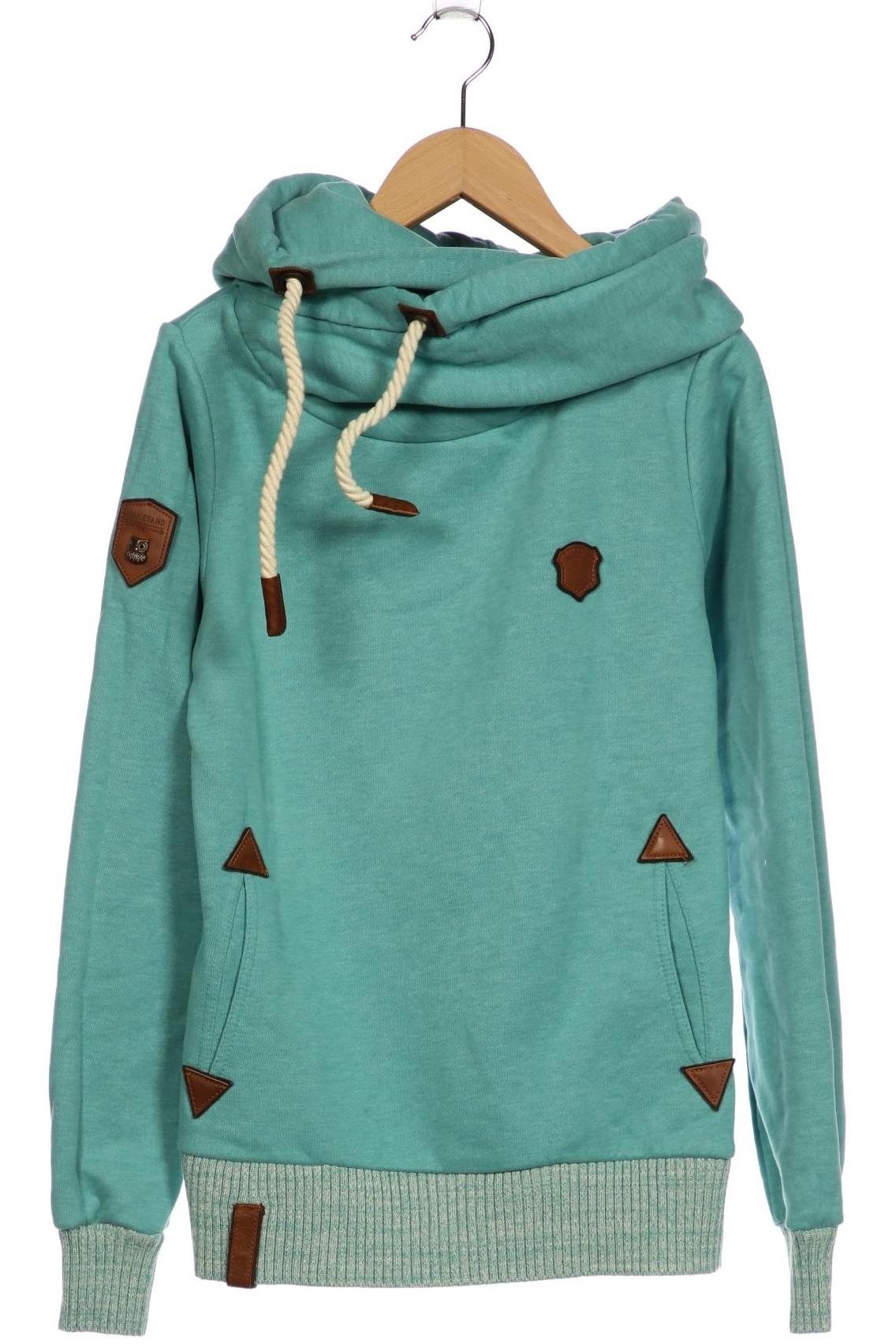 

Naketano Damen Kapuzenpullover, türkis, Gr. 36
