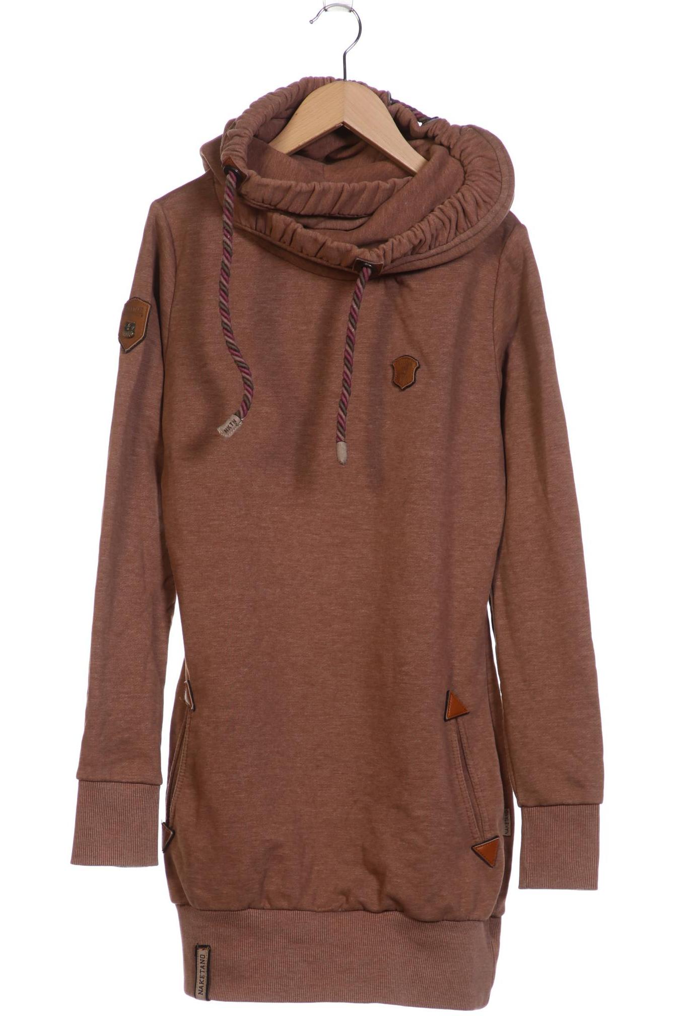 

Naketano Damen Kapuzenpullover, braun, Gr. 38