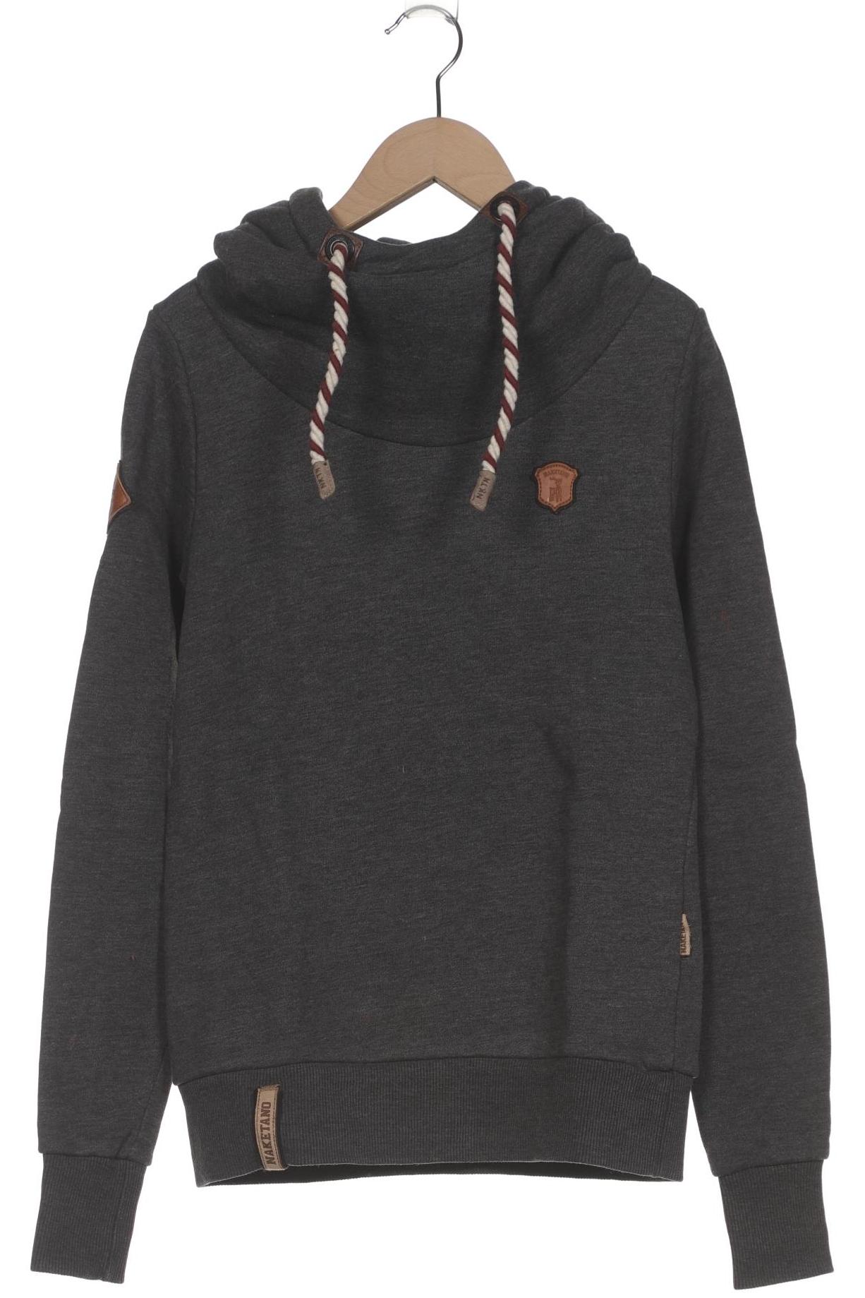 Thumbnail - Naketano Damen Kapuzenpullover, grau, Gr. 34