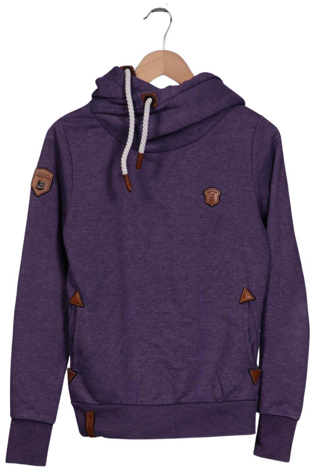 

Naketano Damen Kapuzenpullover, flieder, Gr. 38