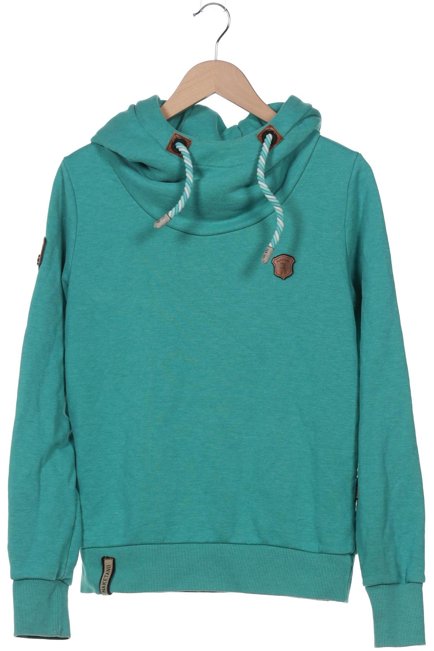 

Naketano Damen Kapuzenpullover, türkis, Gr. 42