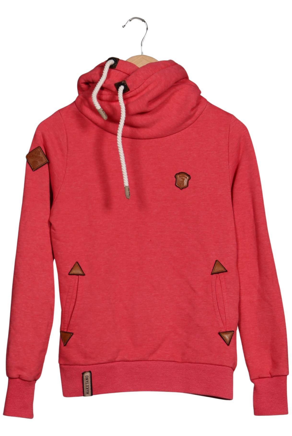 

Naketano Damen Kapuzenpullover, rot, Gr. 34