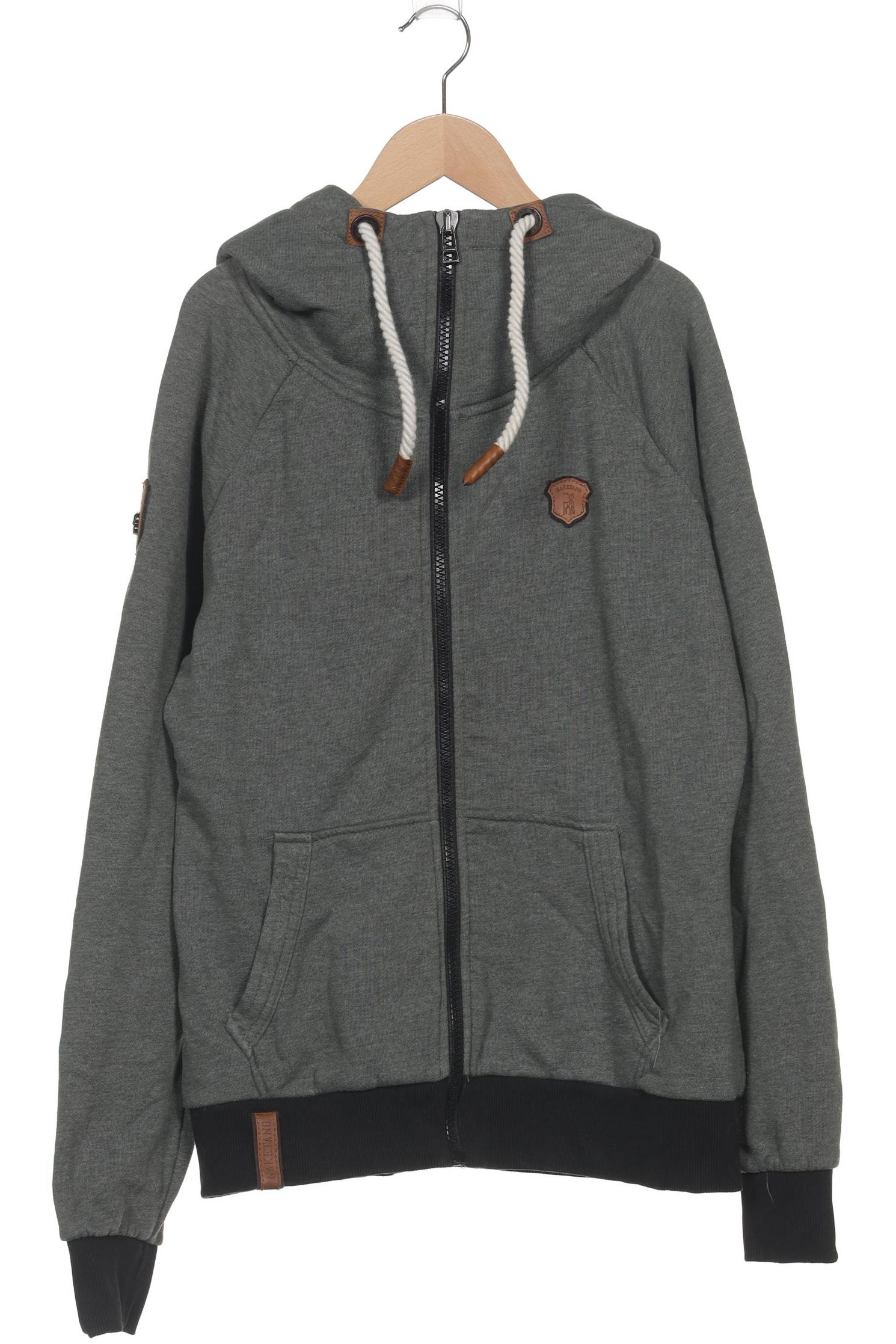 

Naketano Damen Kapuzenpullover, grau, Gr. 44
