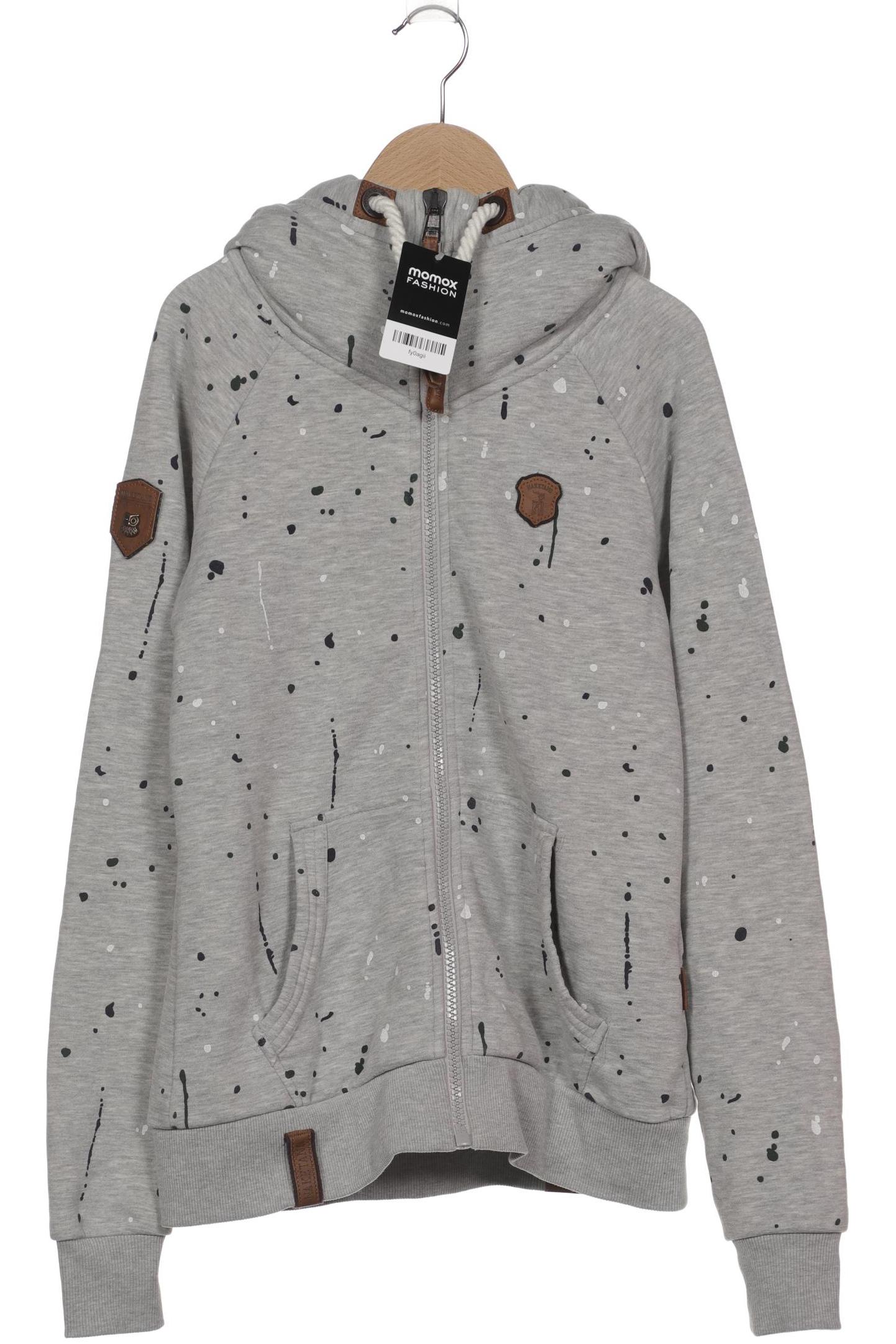 

Naketano Damen Kapuzenpullover, grau, Gr. 38