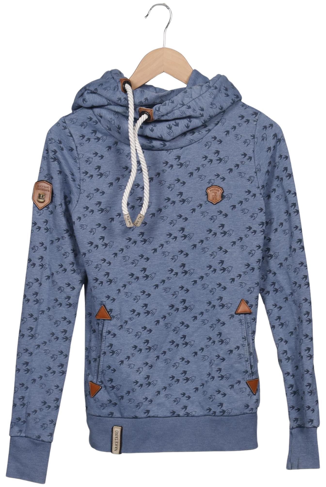 

Naketano Damen Kapuzenpullover, blau, Gr. 34