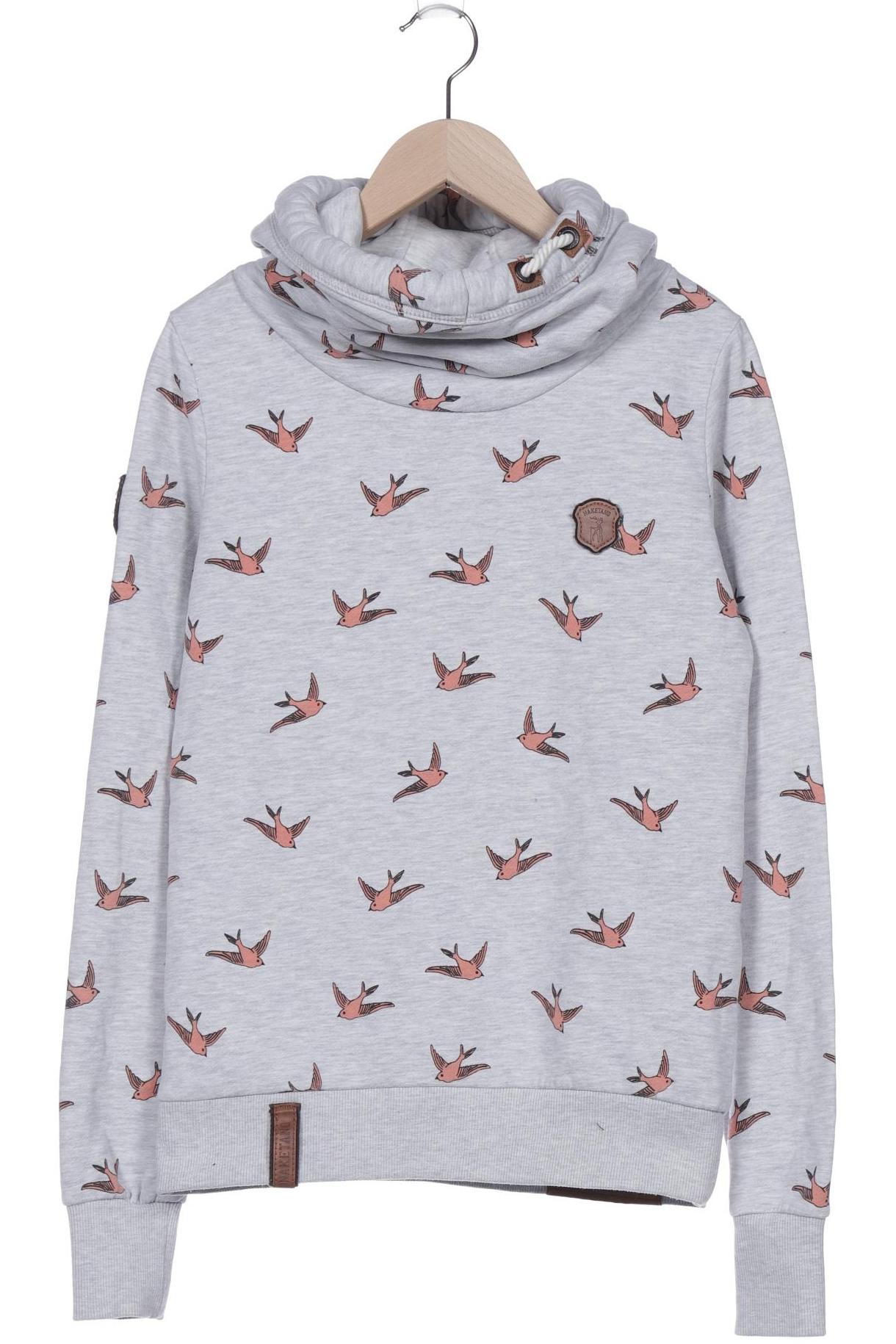 

Naketano Damen Kapuzenpullover, grau, Gr. 34
