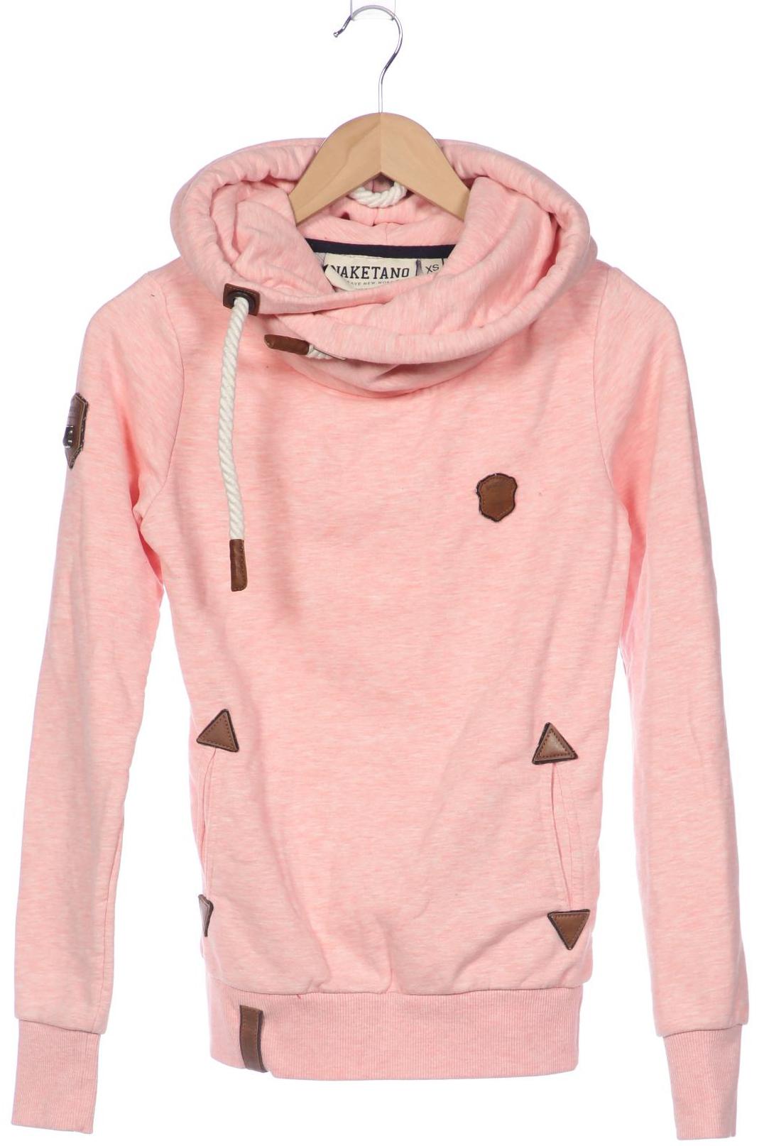 

Naketano Damen Kapuzenpullover, pink, Gr. 34