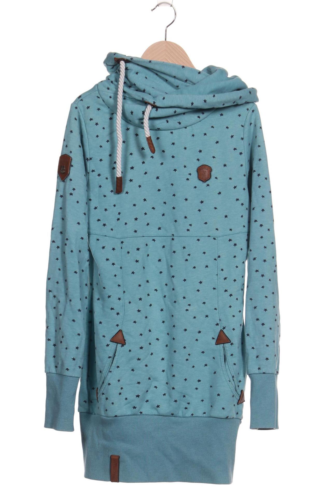 

Naketano Damen Kapuzenpullover, türkis, Gr. 38