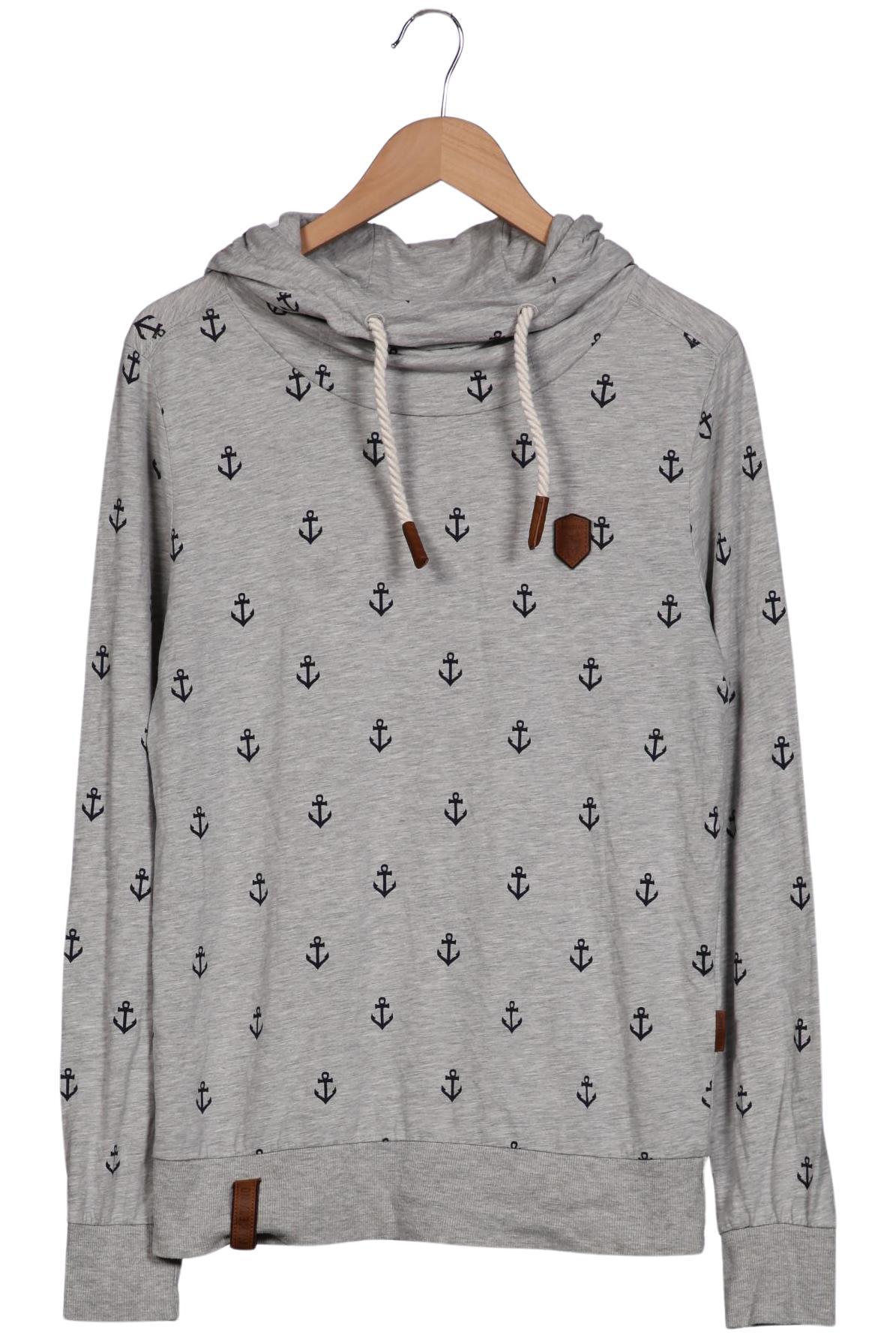 

Naketano Damen Kapuzenpullover, grau, Gr. 38