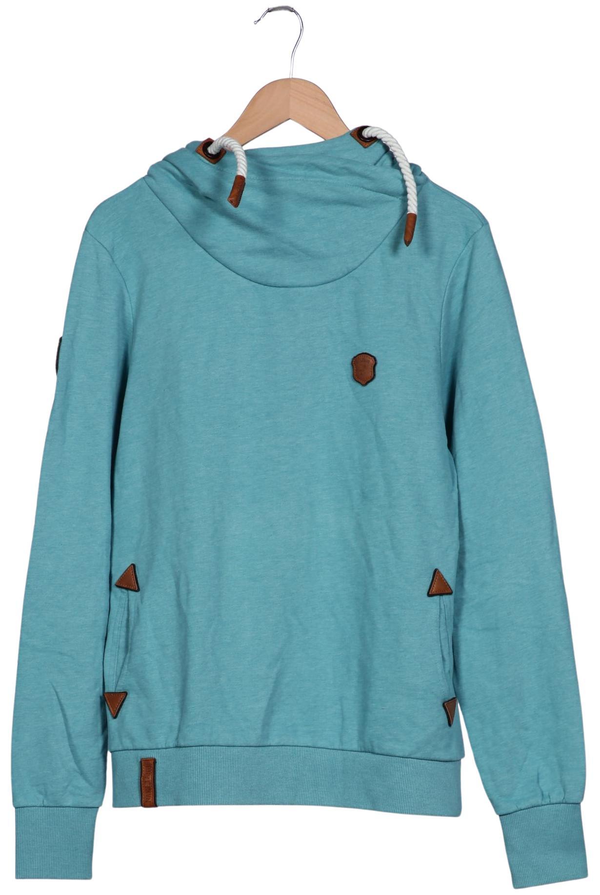 Thumbnail - Naketano Damen Kapuzenpullover, türkis, Gr. 46