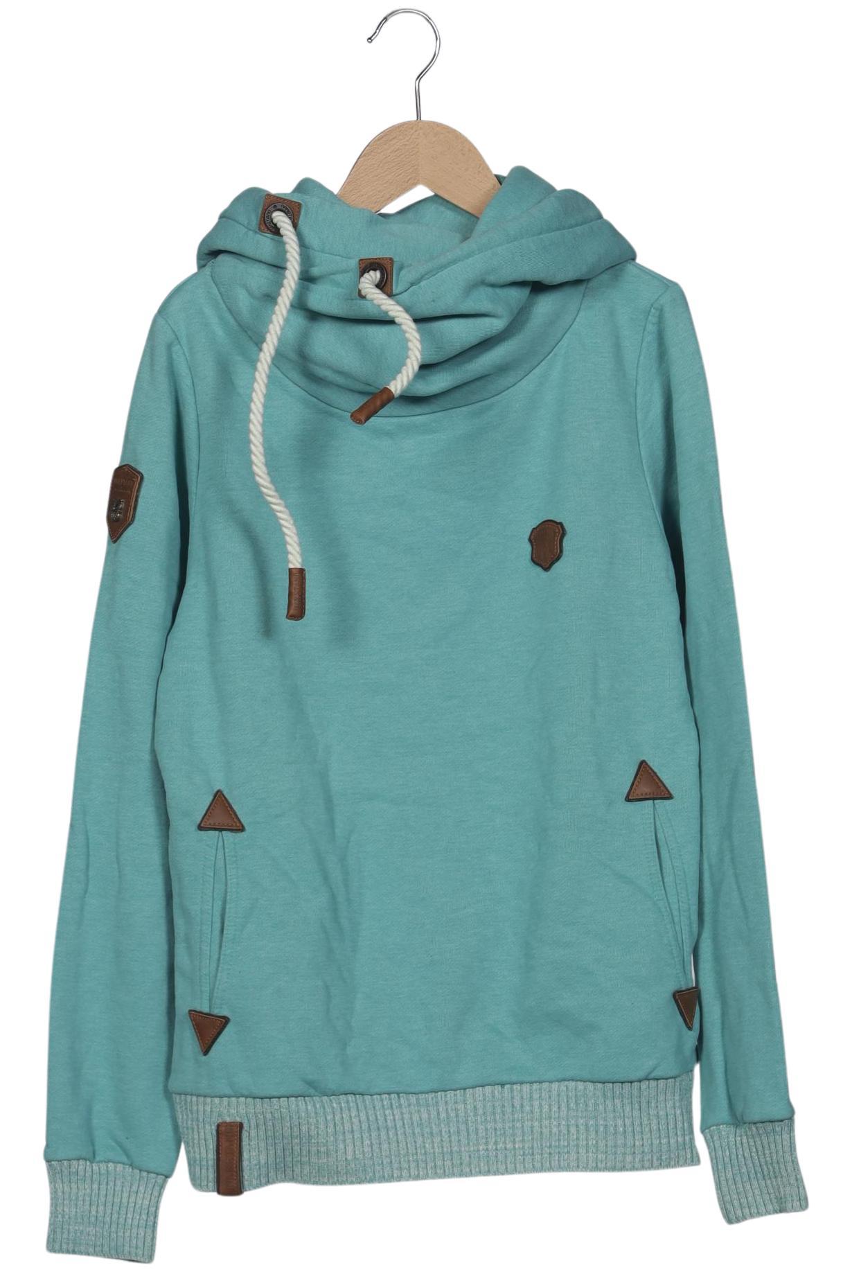 

Naketano Damen Kapuzenpullover, türkis, Gr. 42