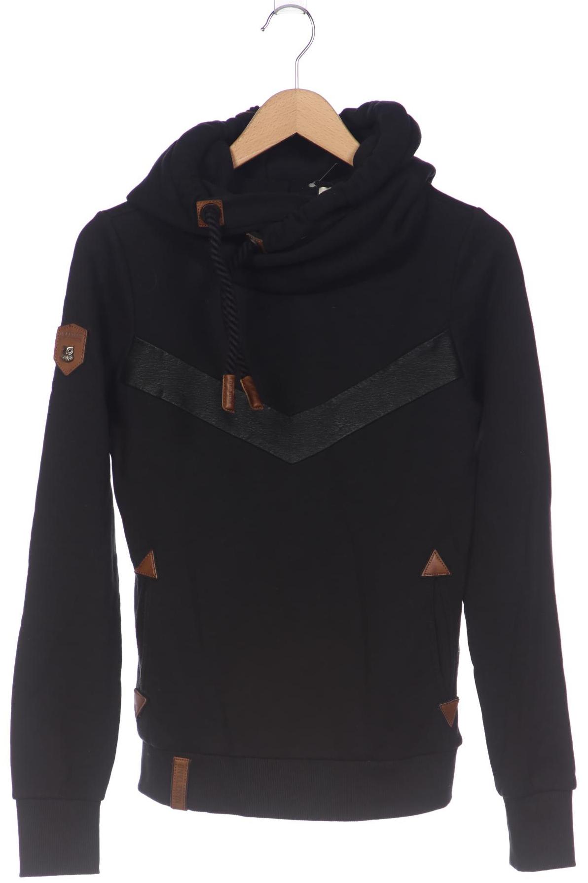 

Naketano Damen Kapuzenpullover, schwarz, Gr. 38