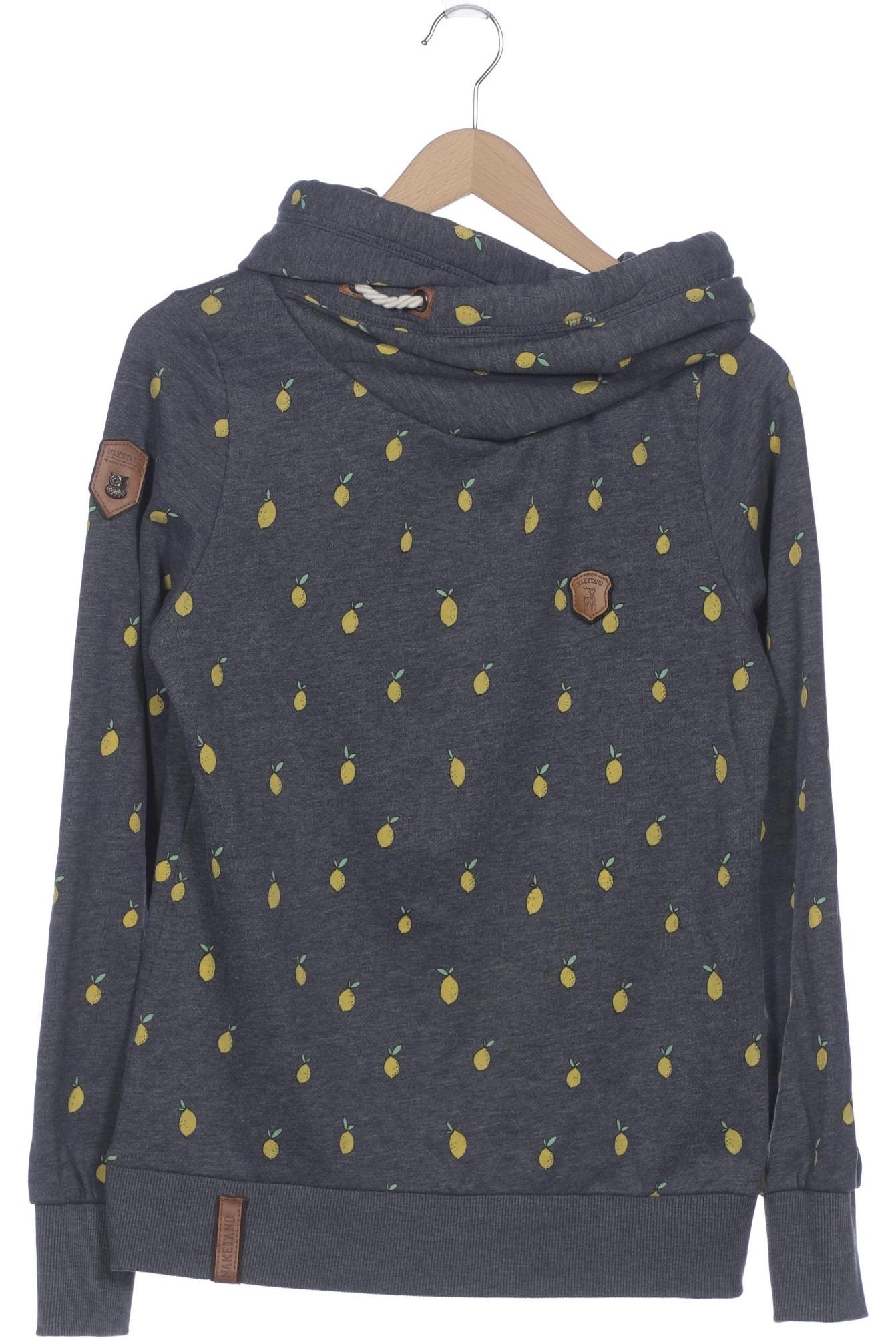 

Naketano Damen Kapuzenpullover, grau, Gr. 42
