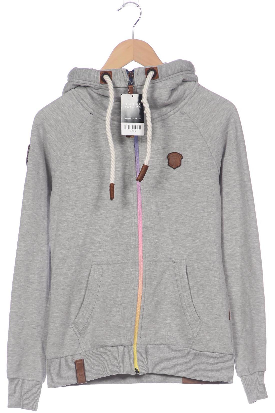 

Naketano Damen Kapuzenpullover, grau, Gr. 38