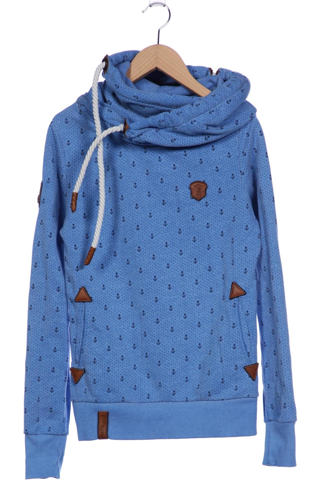 

Naketano Damen Kapuzenpullover, blau, Gr. 36