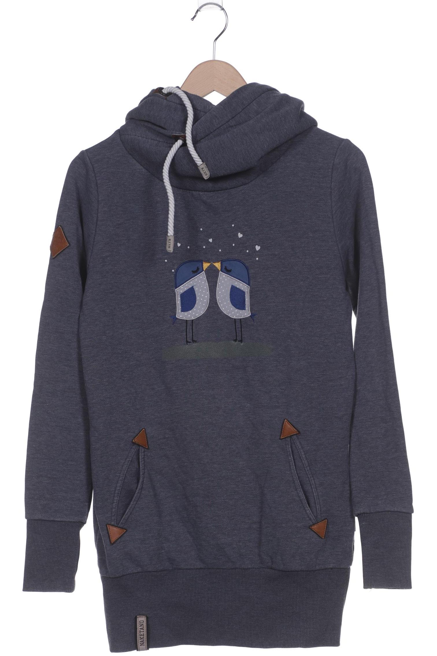 

Naketano Damen Kapuzenpullover, blau, Gr. 38