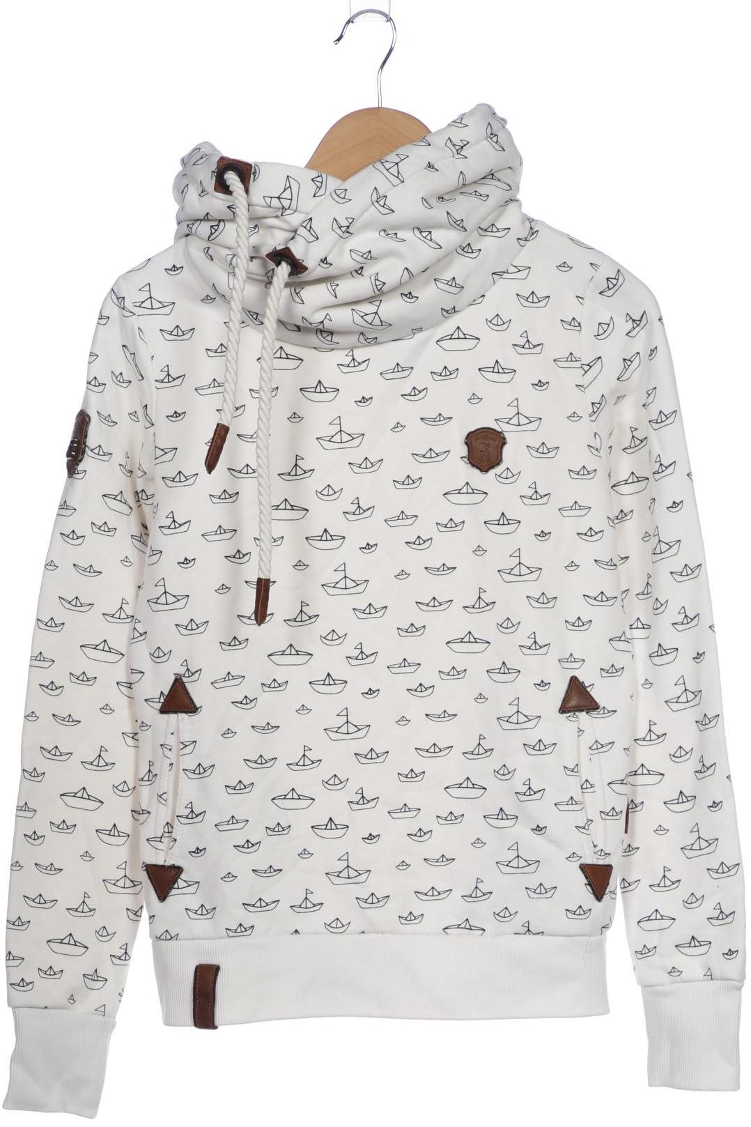 

Naketano Damen Kapuzenpullover, weiß, Gr. 38