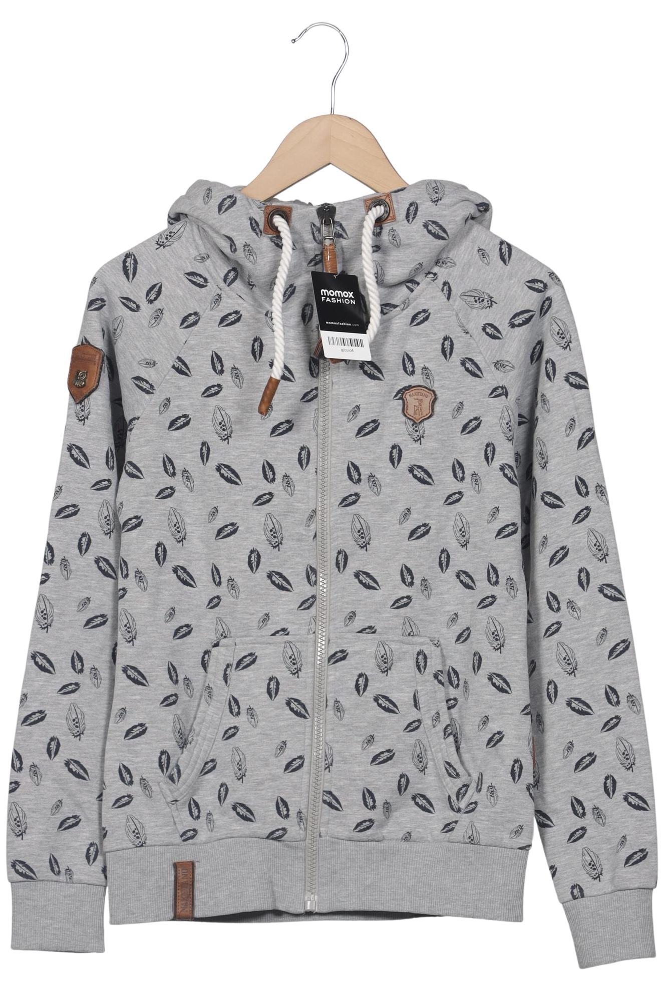 

Naketano Damen Kapuzenpullover, grau, Gr. 38