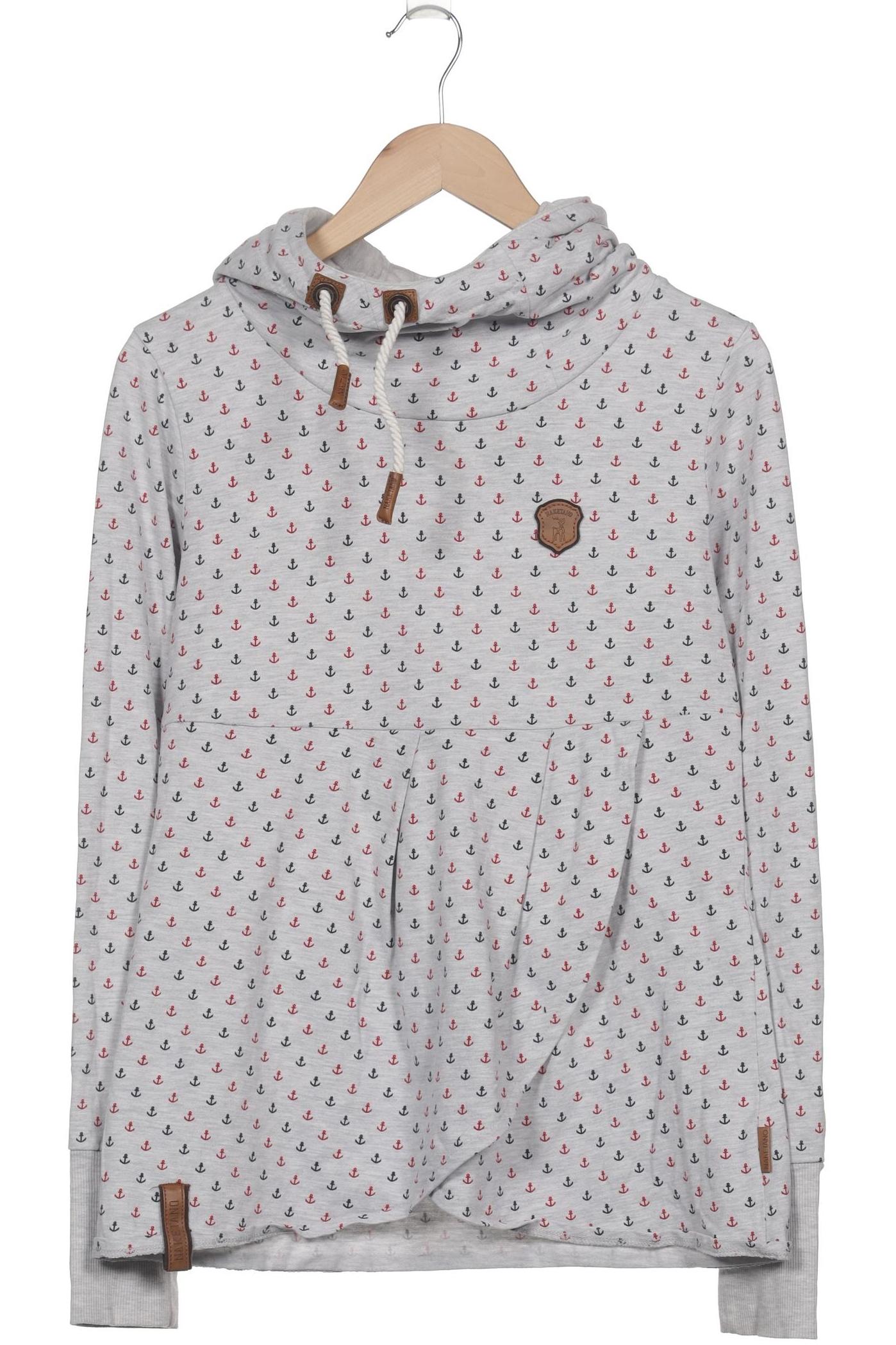 

Naketano Damen Kapuzenpullover, grau, Gr. 38