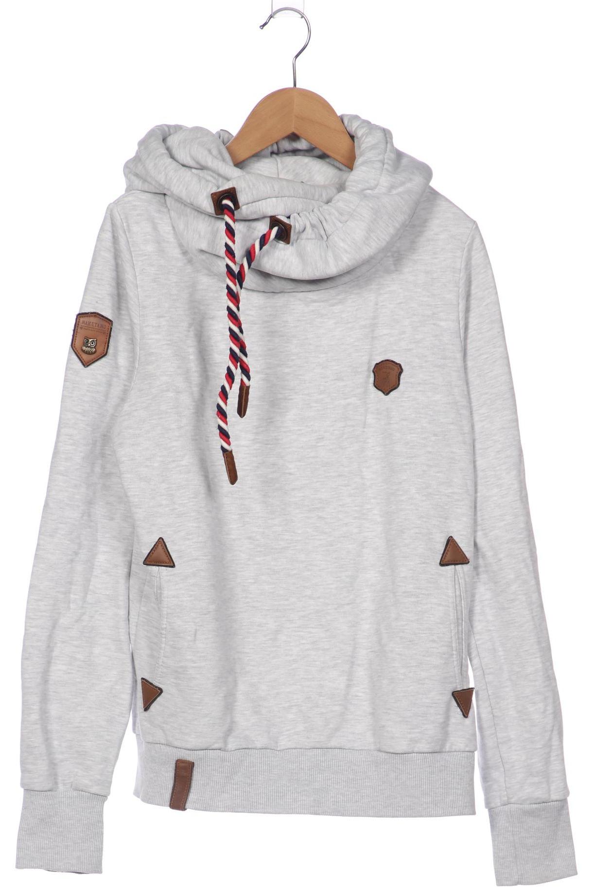 

Naketano Damen Kapuzenpullover, grau, Gr. 42