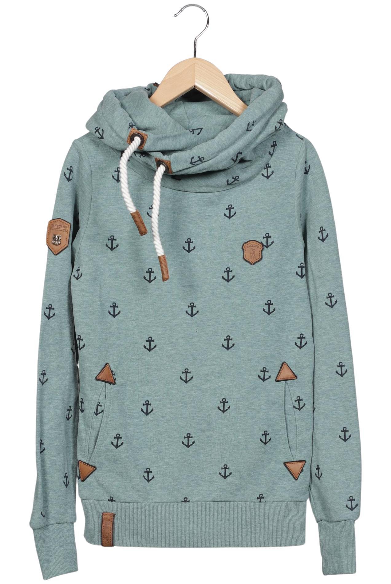 

Naketano Damen Kapuzenpullover, grün, Gr. 34