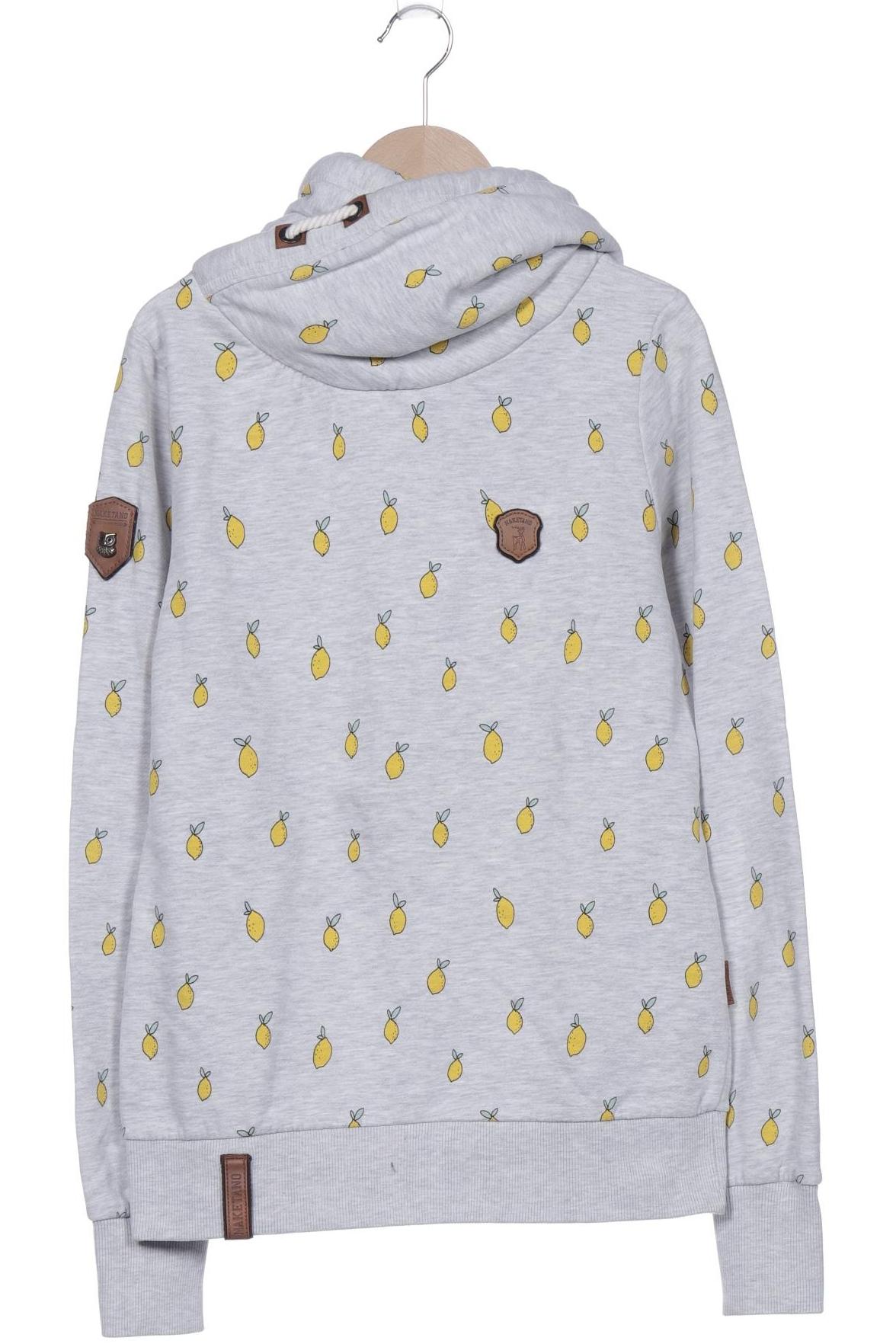 

Naketano Damen Kapuzenpullover, grau, Gr. 36