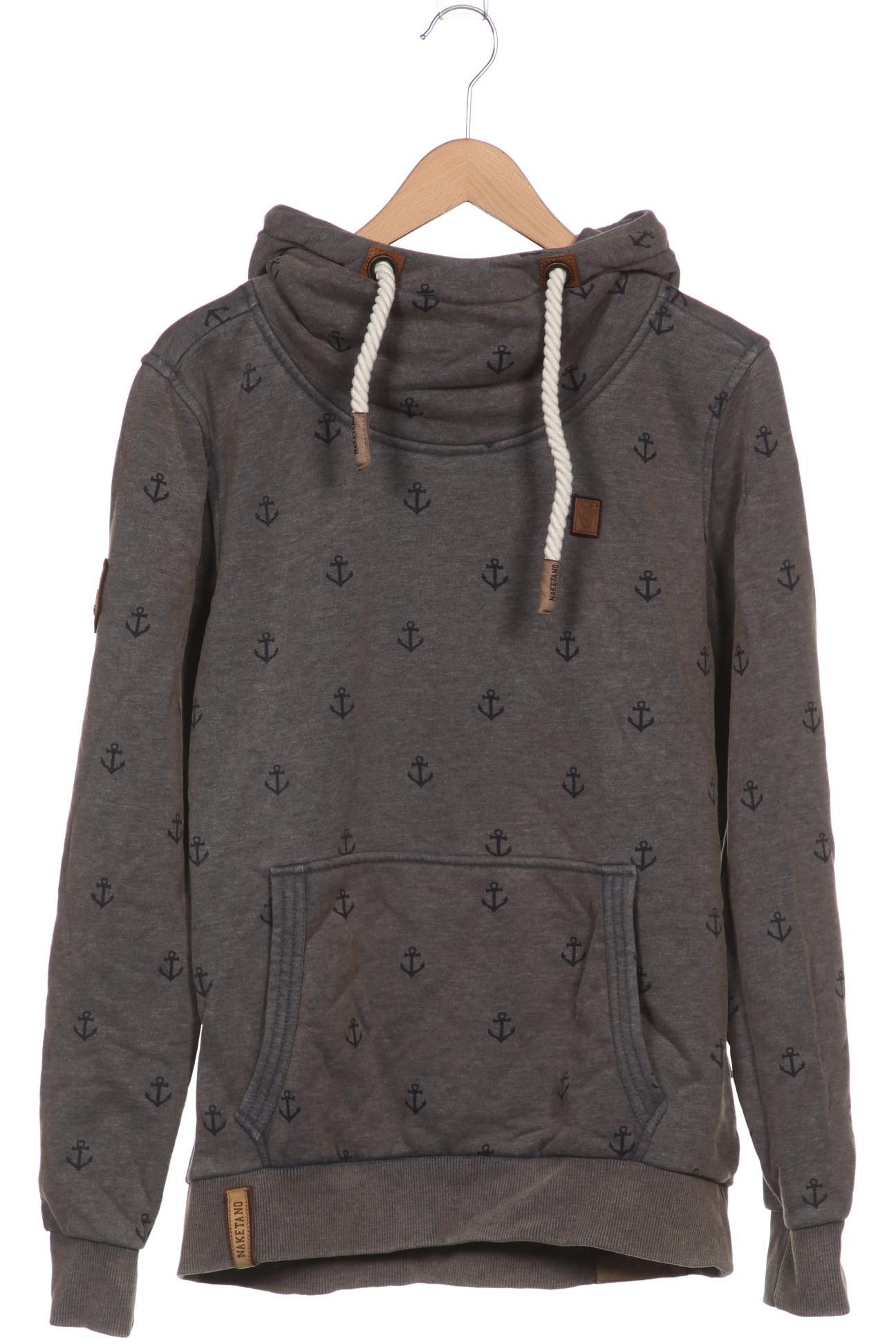 

Naketano Damen Kapuzenpullover, grau, Gr. 42