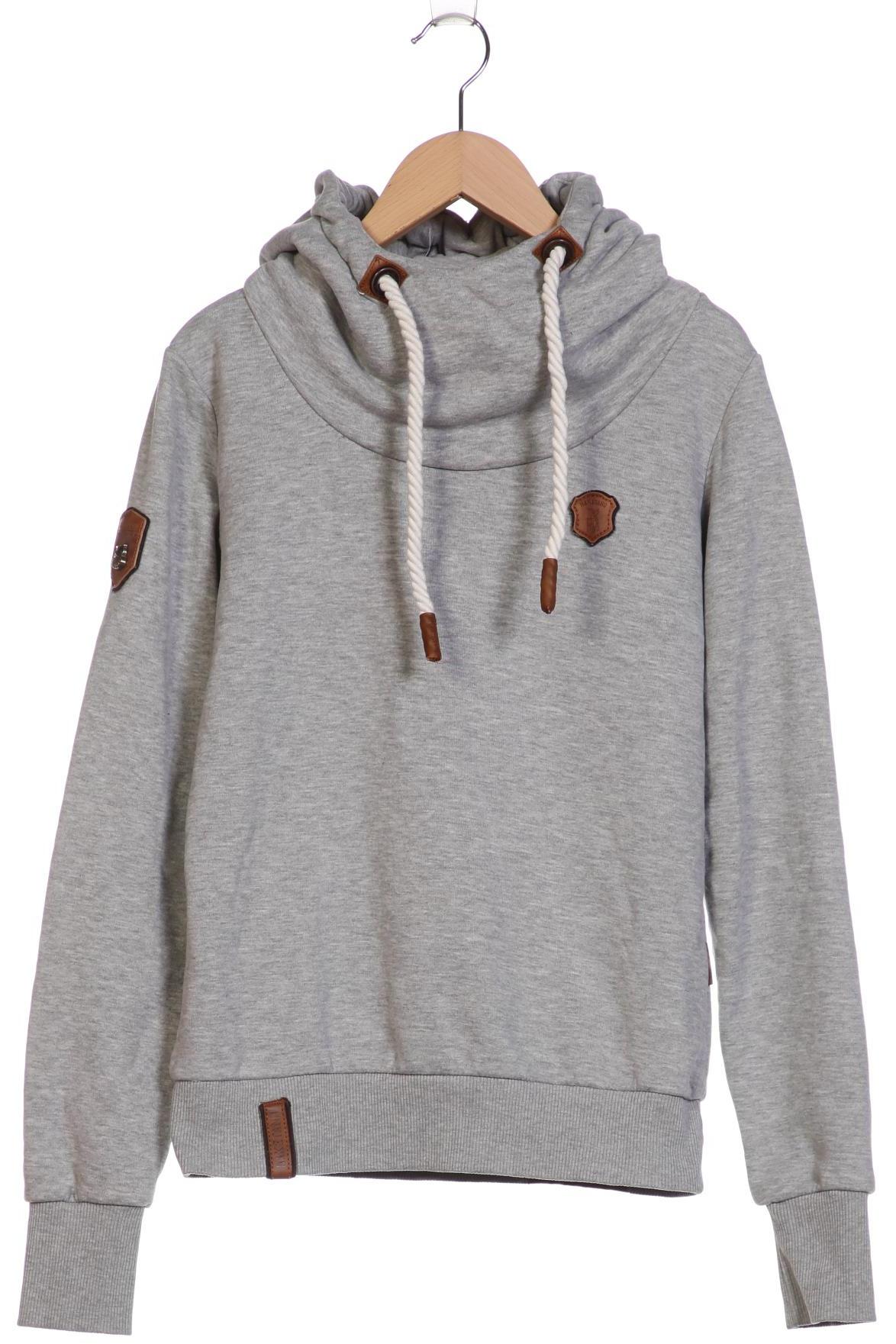 

Naketano Damen Kapuzenpullover, grau, Gr. 36