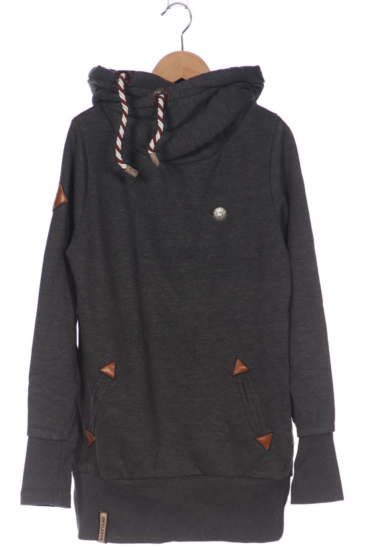 

Naketano Damen Kapuzenpullover, grau, Gr. 38