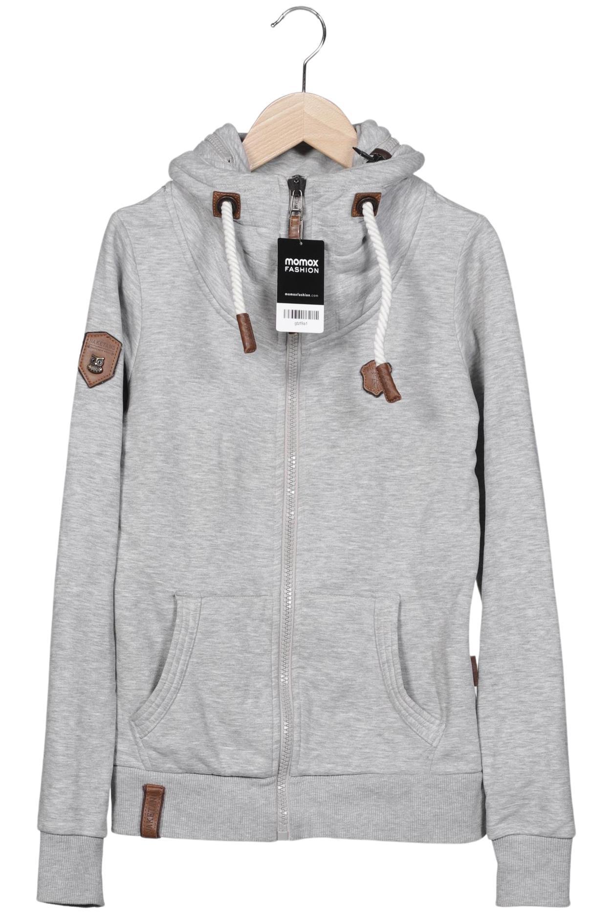 

Naketano Damen Kapuzenpullover, grau, Gr. 36
